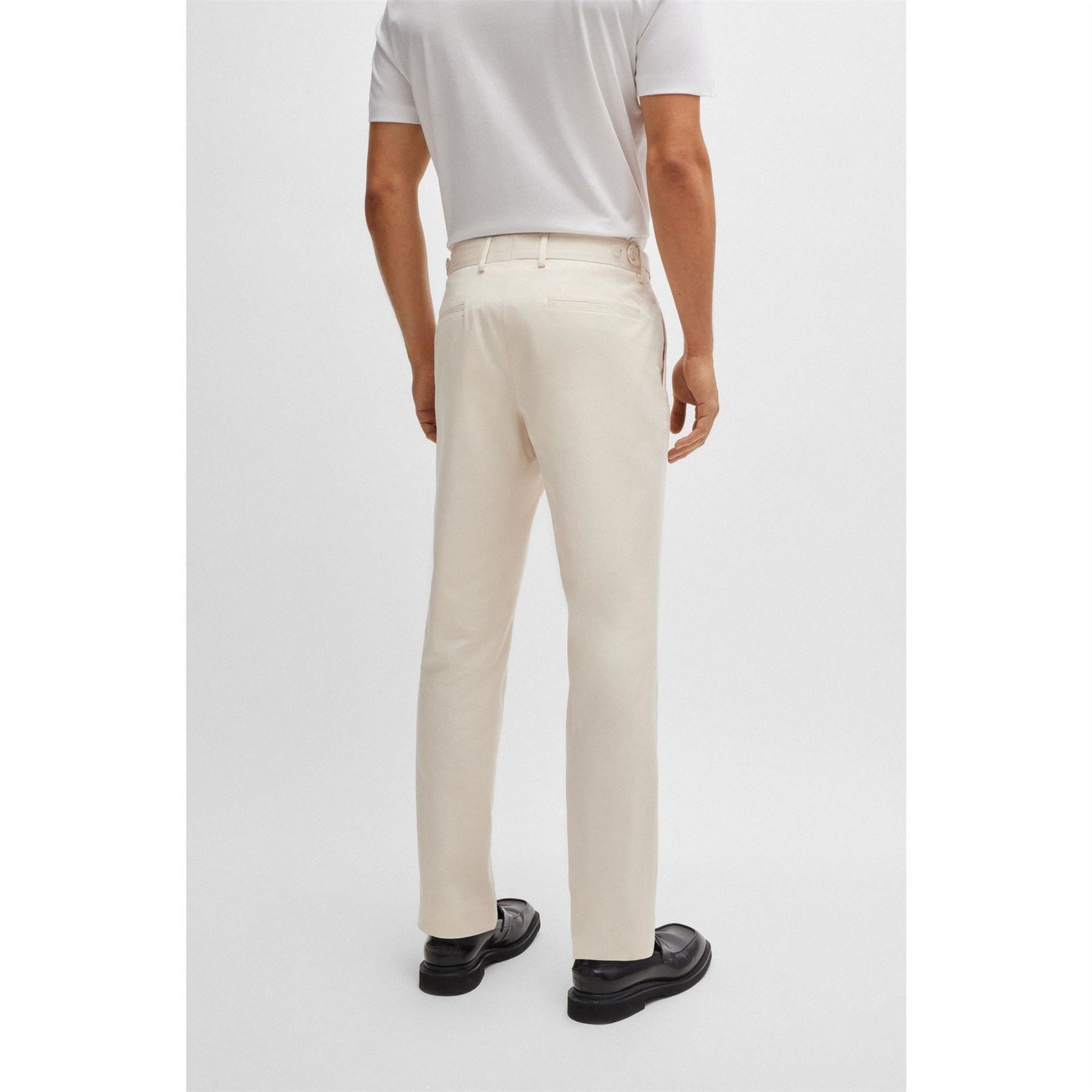 Boss C Genius Dtl 243f Tailored Fit Straight Leg Trousers