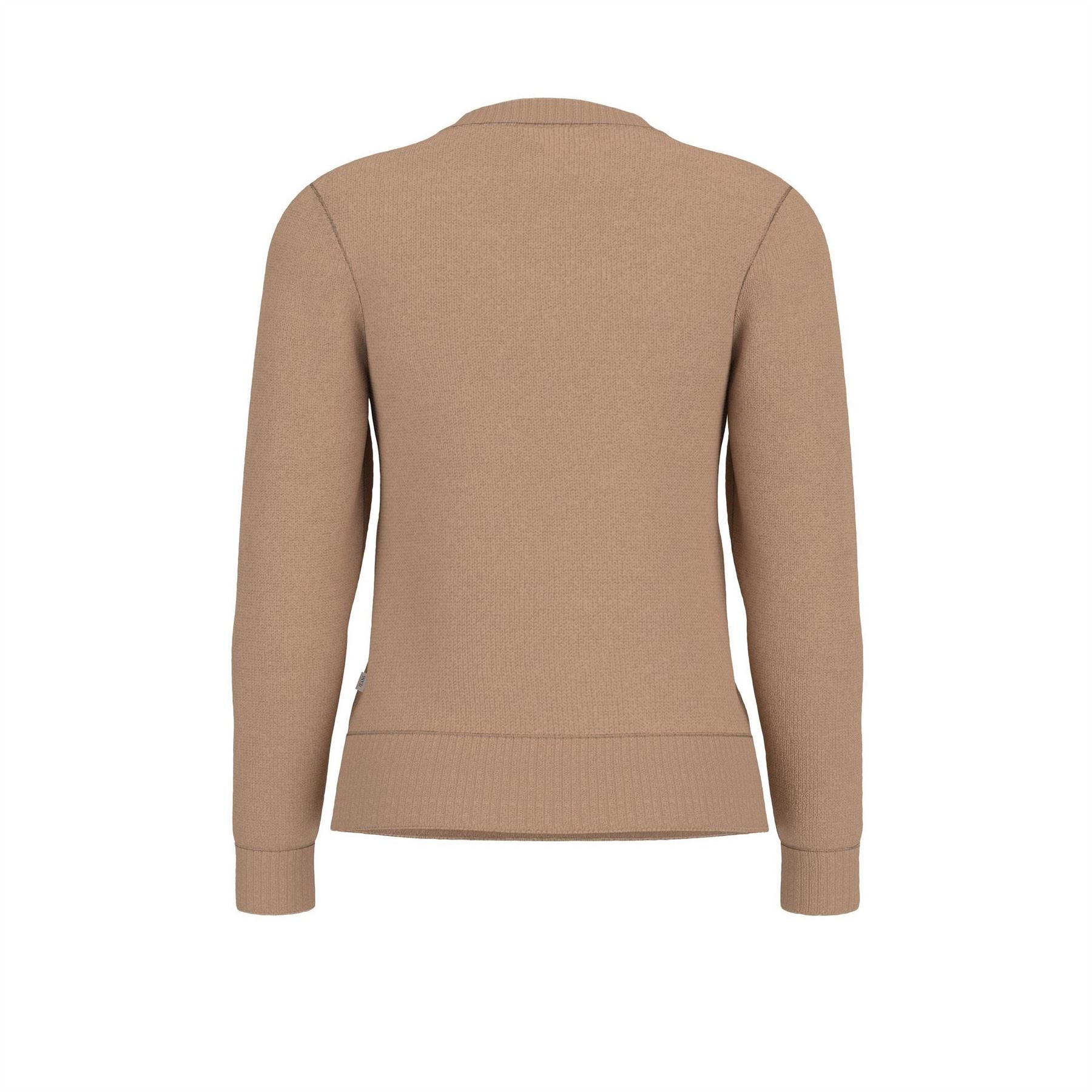 Guess Intarsia Knitted Crew Neck Jumper