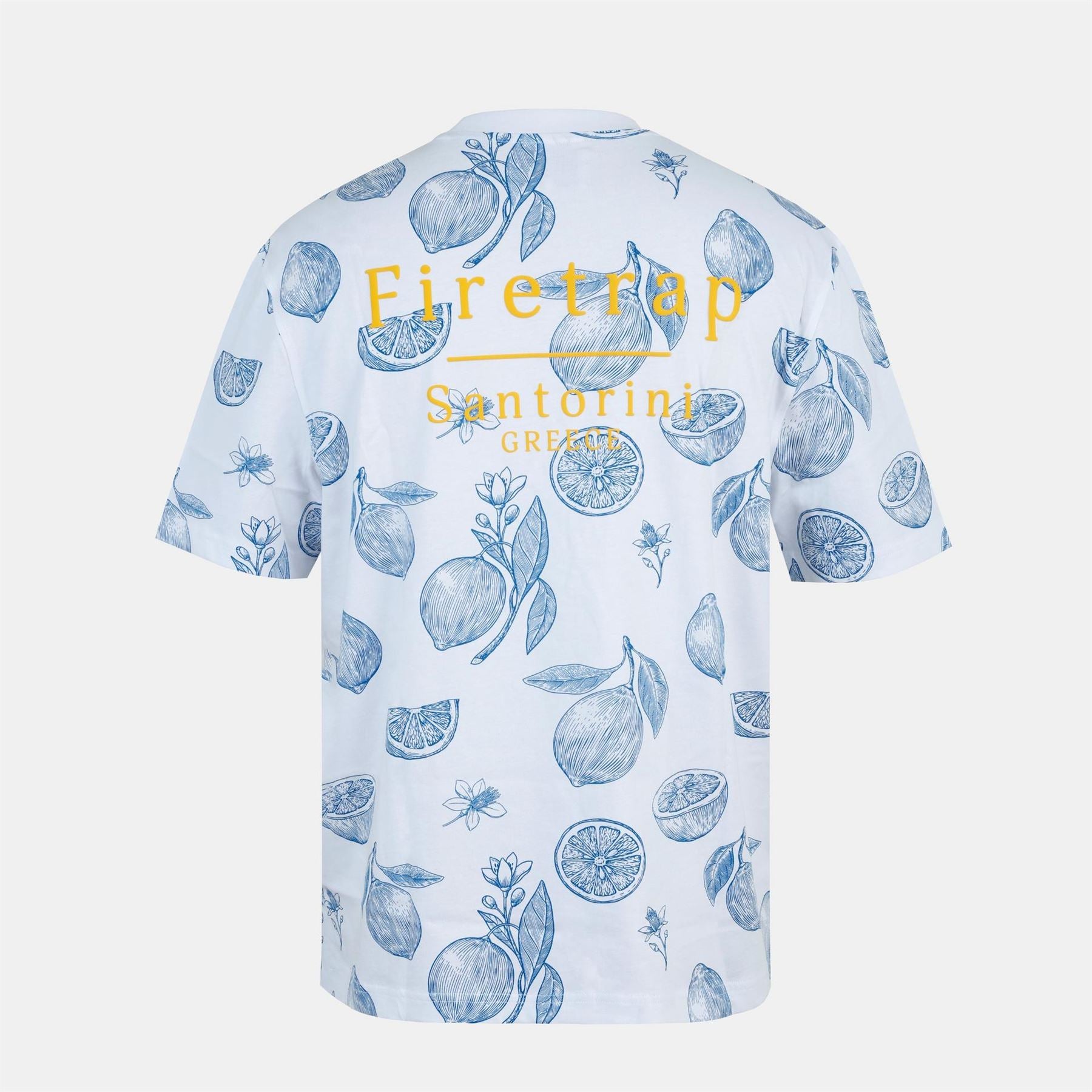 Firetrap Fruit All Over Print Oversized T-Shirt