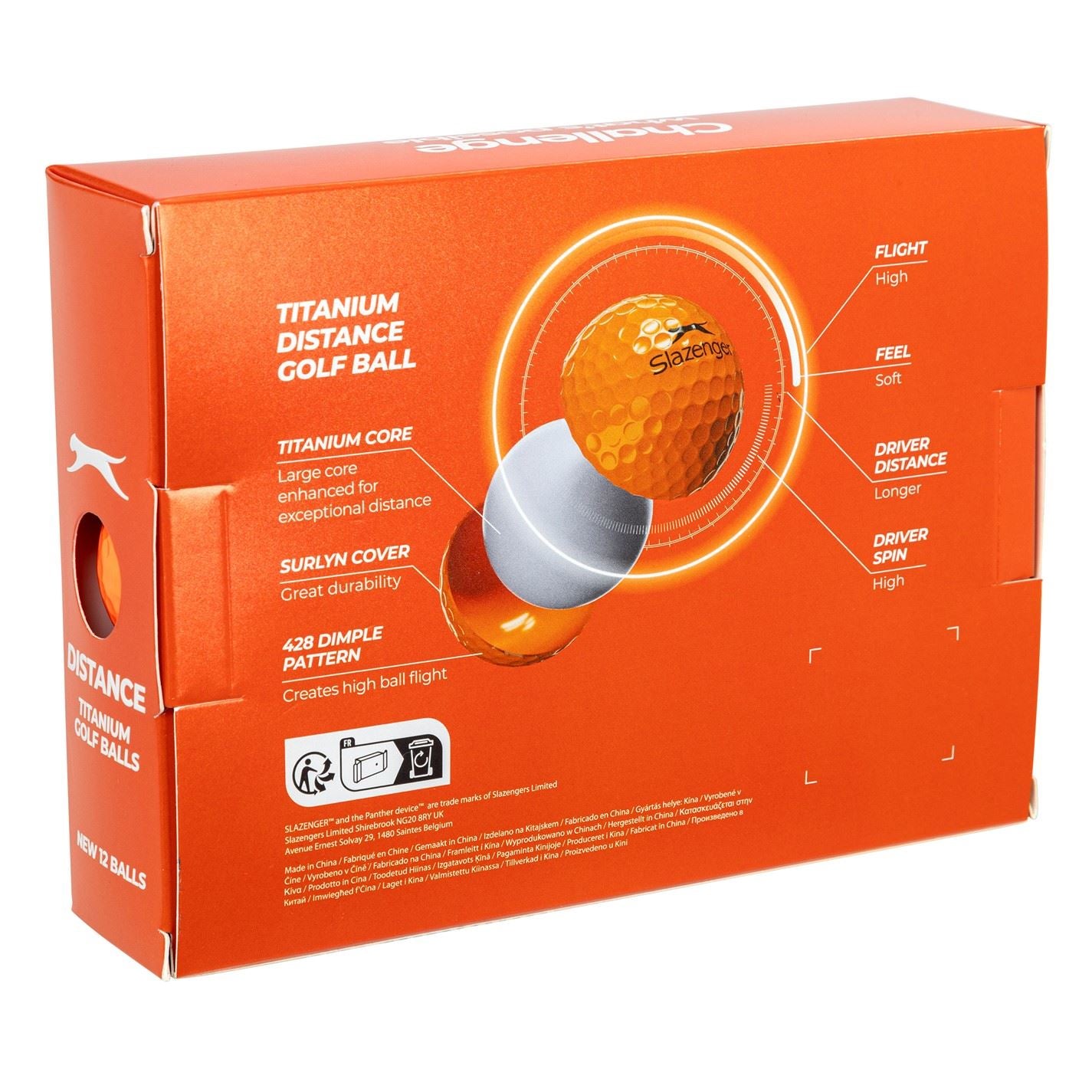 Slazenger Vseries Distance 12pk