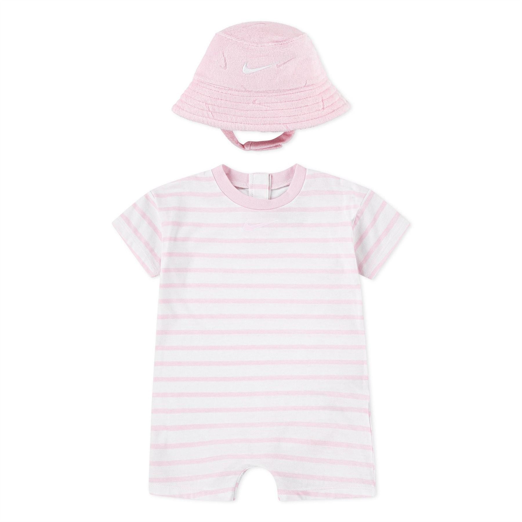 Nike Towel Terry Romper Short Sleeve Pyjama Set