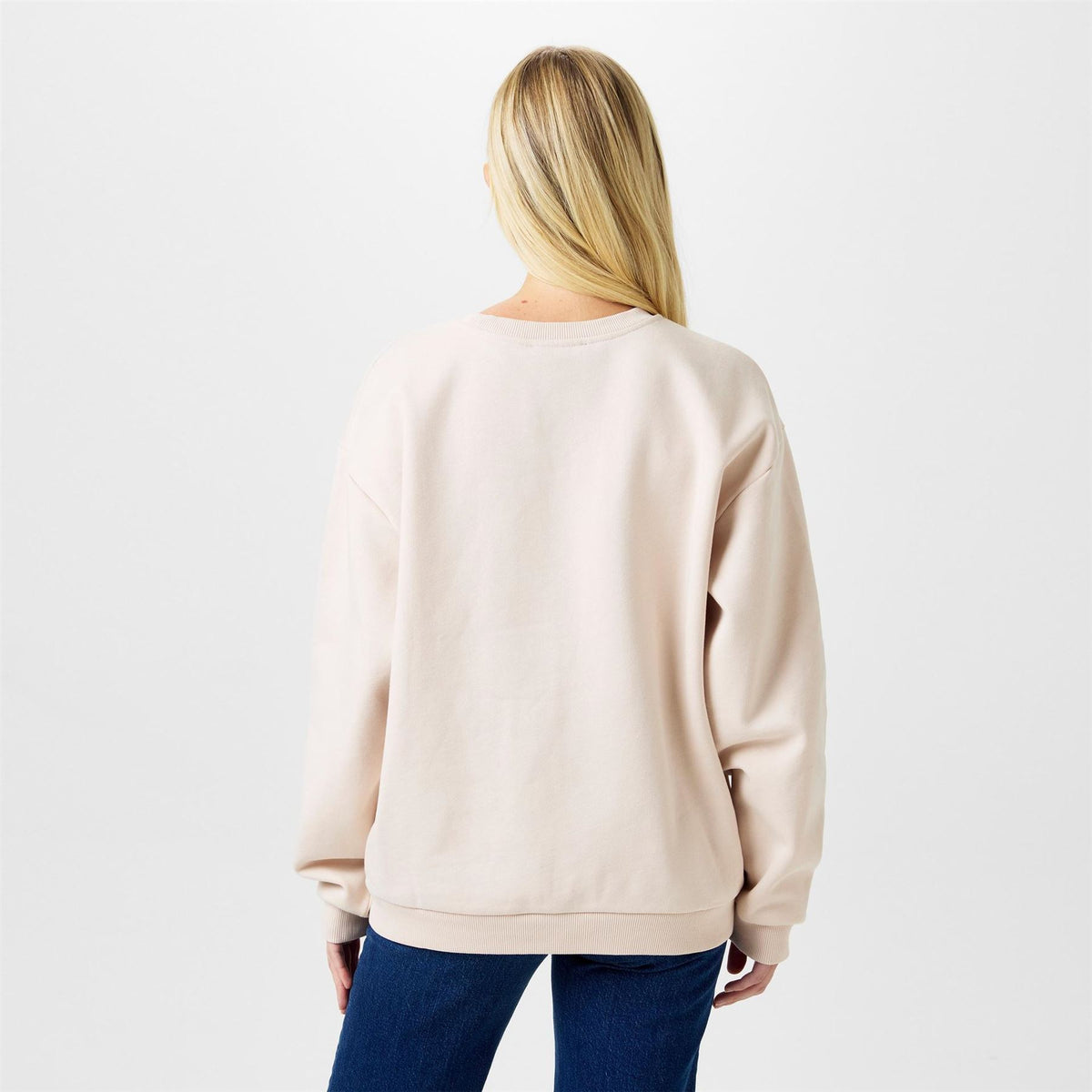 Biba Relaxed Fit Graphic Crew Neck Sweatshirt