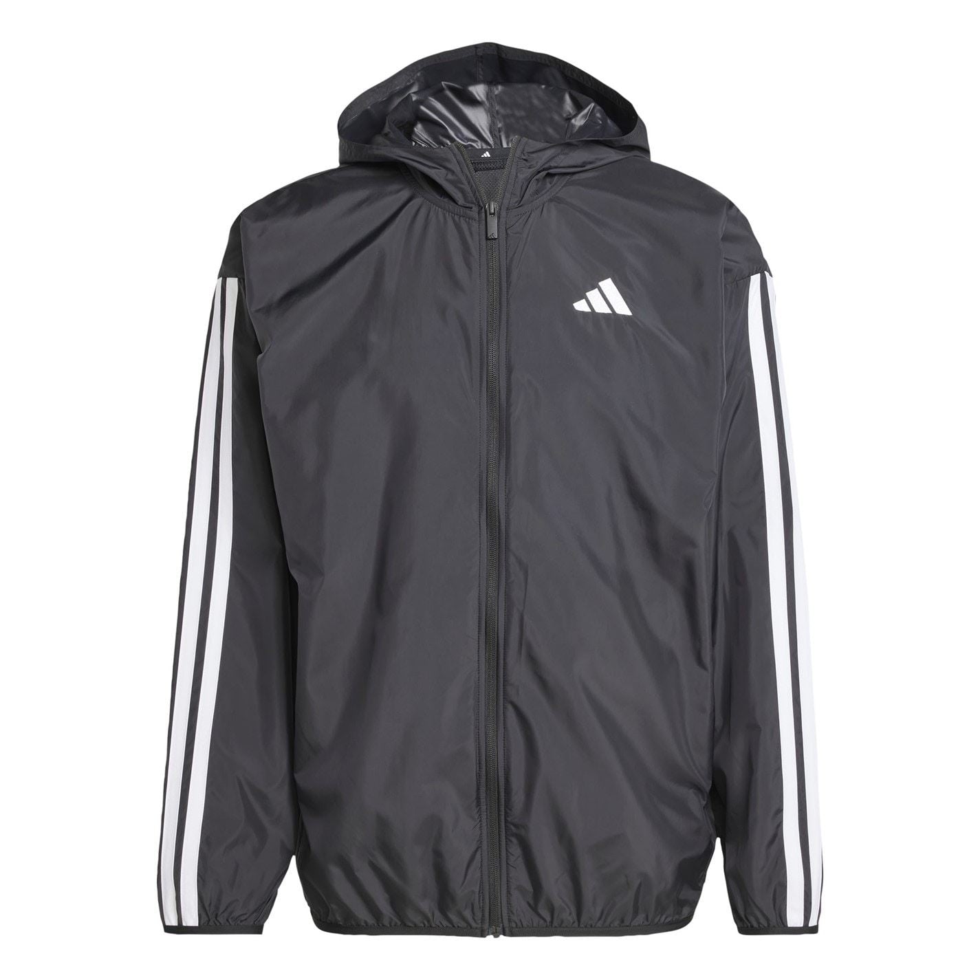adidas Mens Essentials 3 Stripes Windbreaker