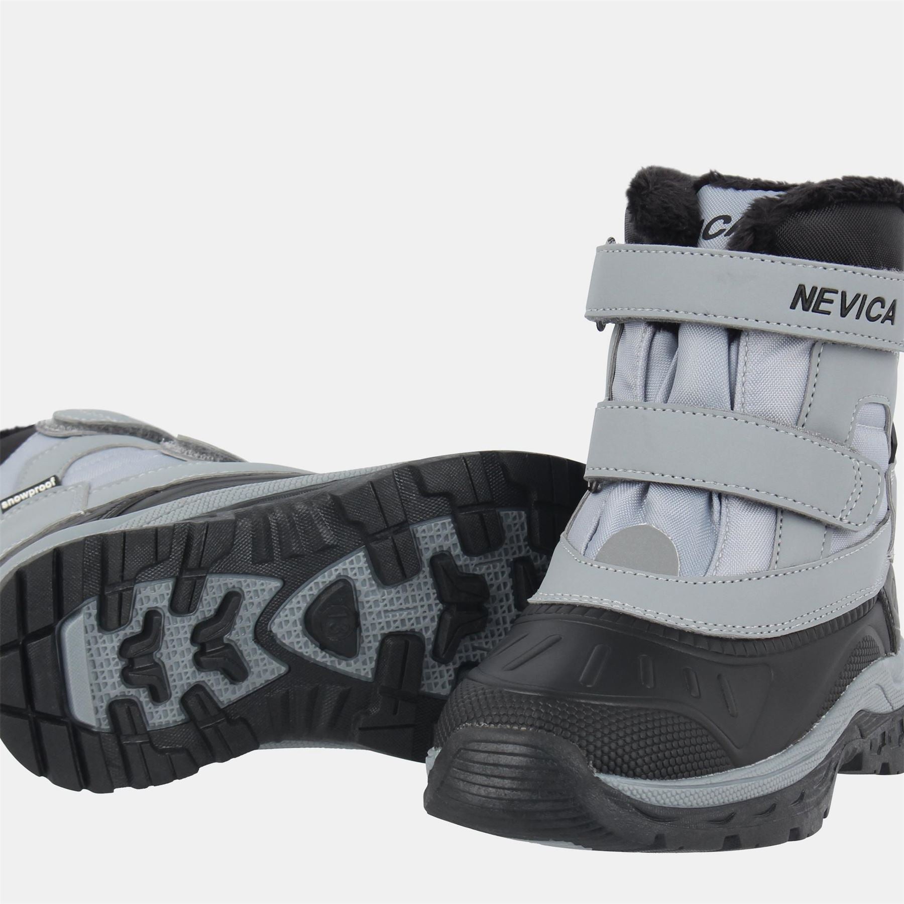 Nevica Kids Synthetic Slip On Mid High Snow Boots