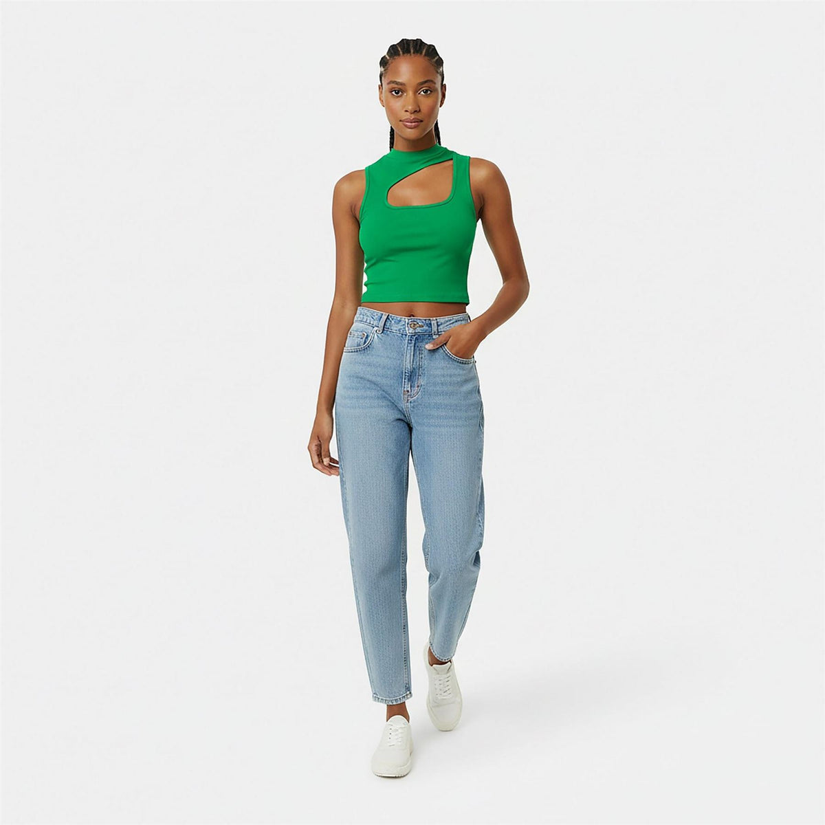 Jack Wills Ponte High Neck Top
