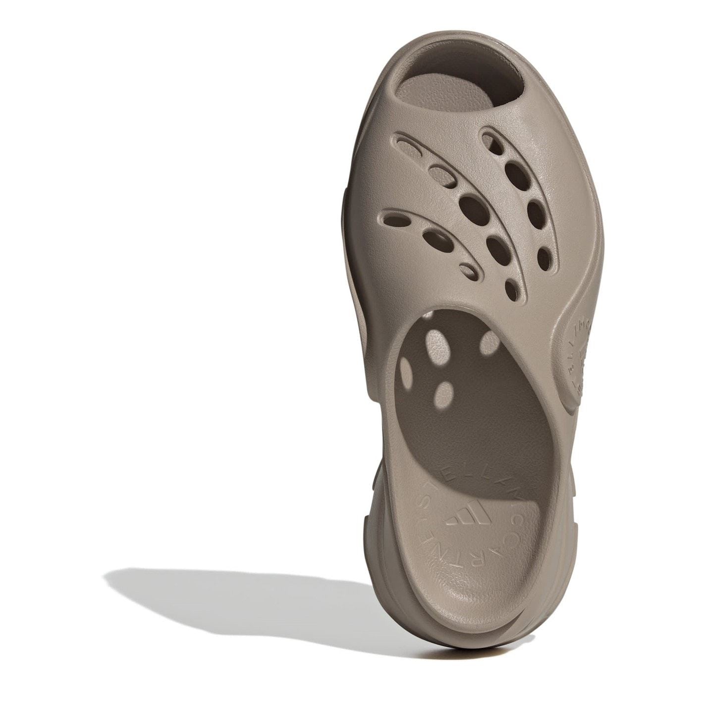 adidas Open Toe Lug Sole Slip On Shuv Clogs