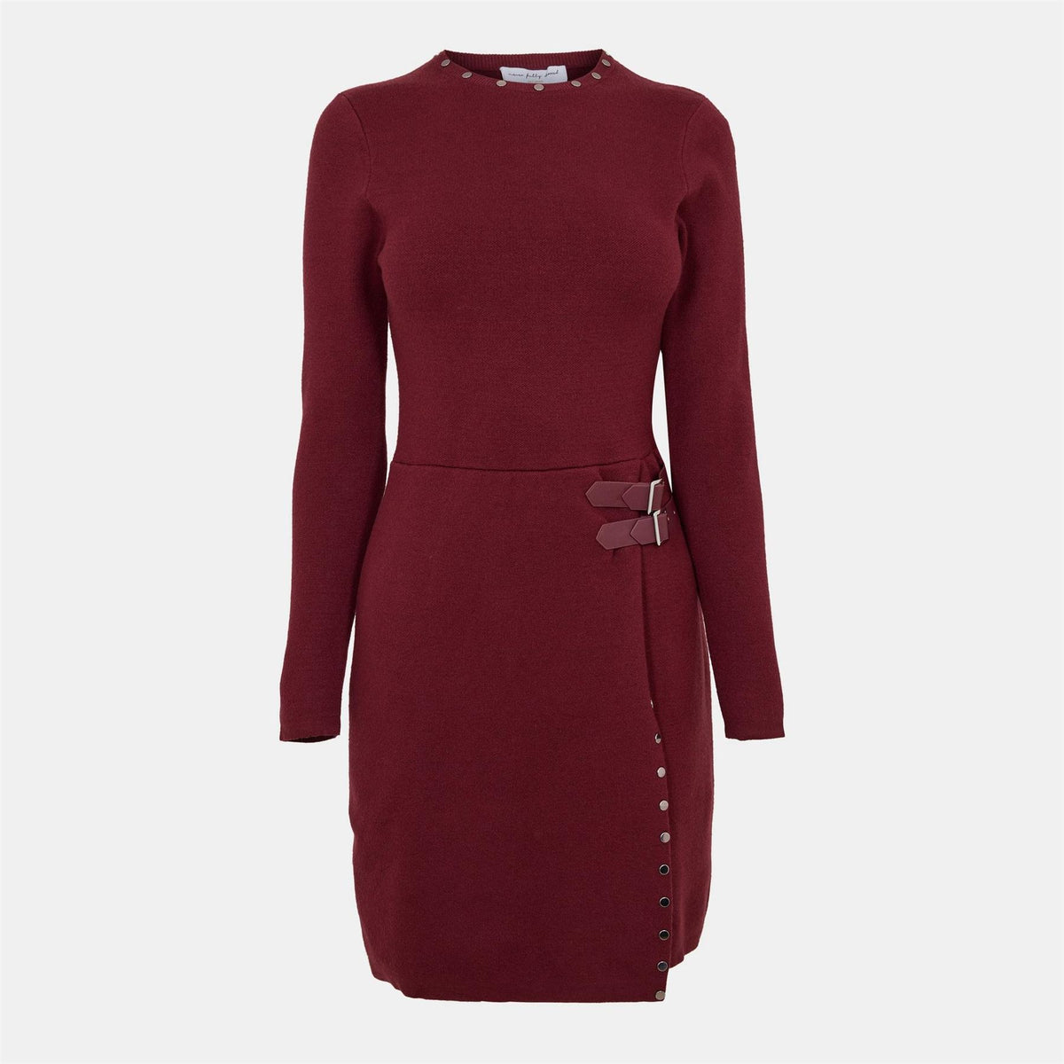 Never Fully Dressed Sammie Crew Neck Long Sleeve Knee Length Dress