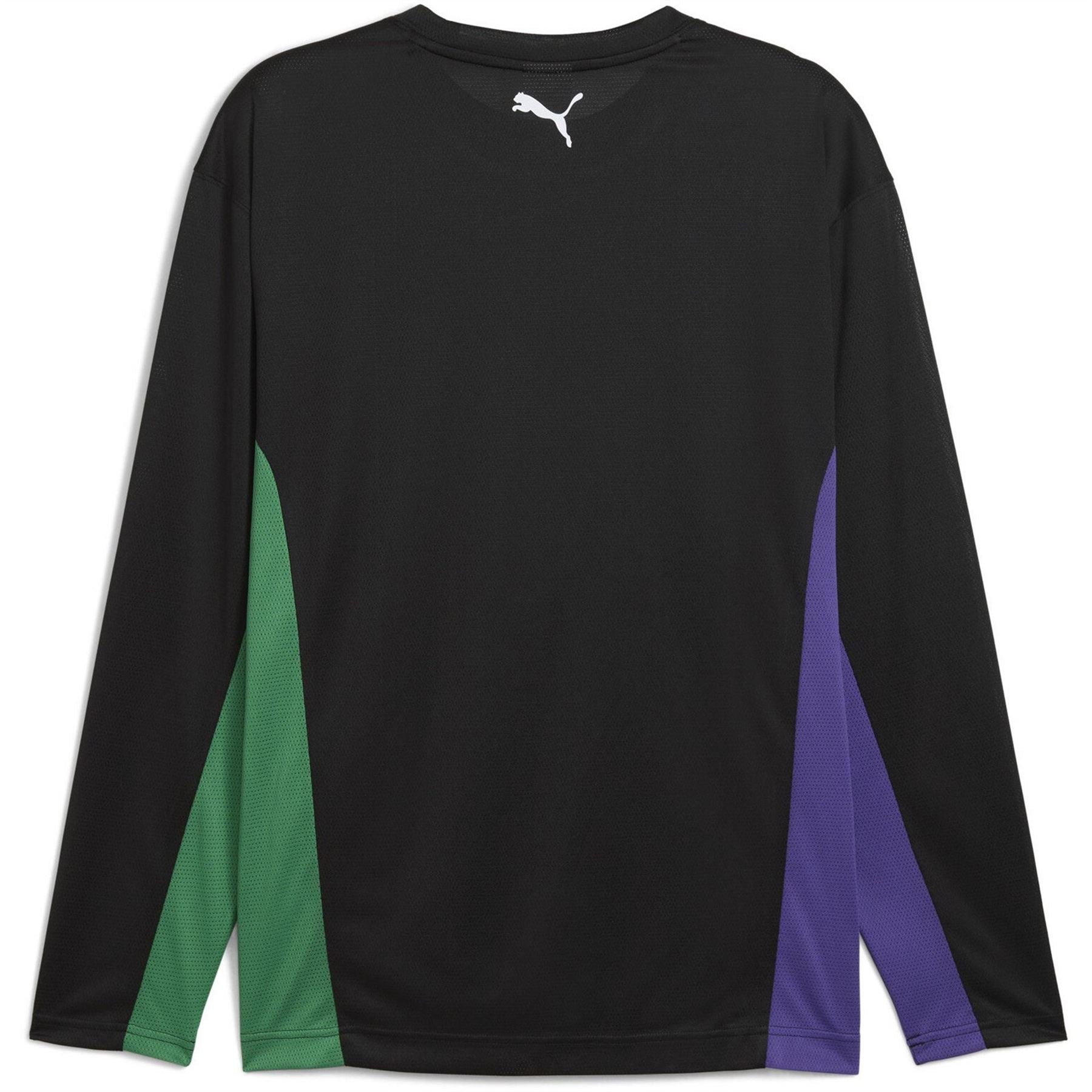 Puma Hoopaverse Shooting Long Sleeve Performance Gym Top