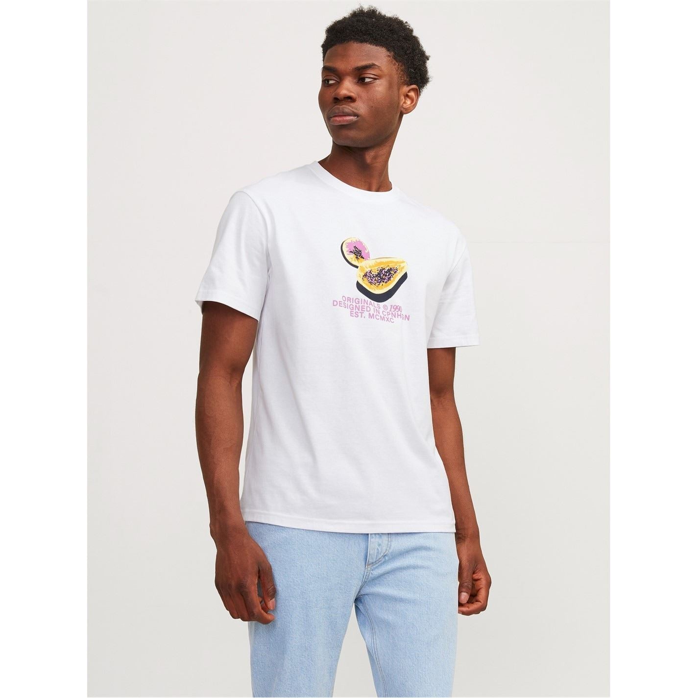 Jack and Jones Crew Neck Regular Fit Short Sleeve T-Shirt