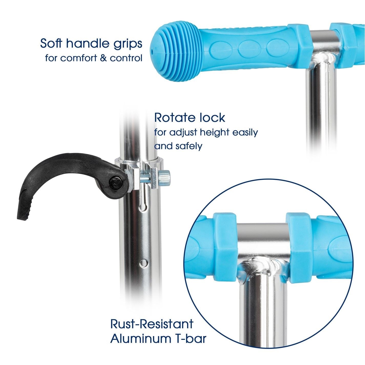 Star Light Up Tri Scooter Children