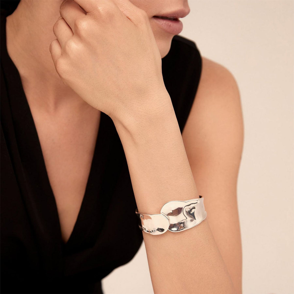 UNOde50 Sterling Silver Plated Bangle
