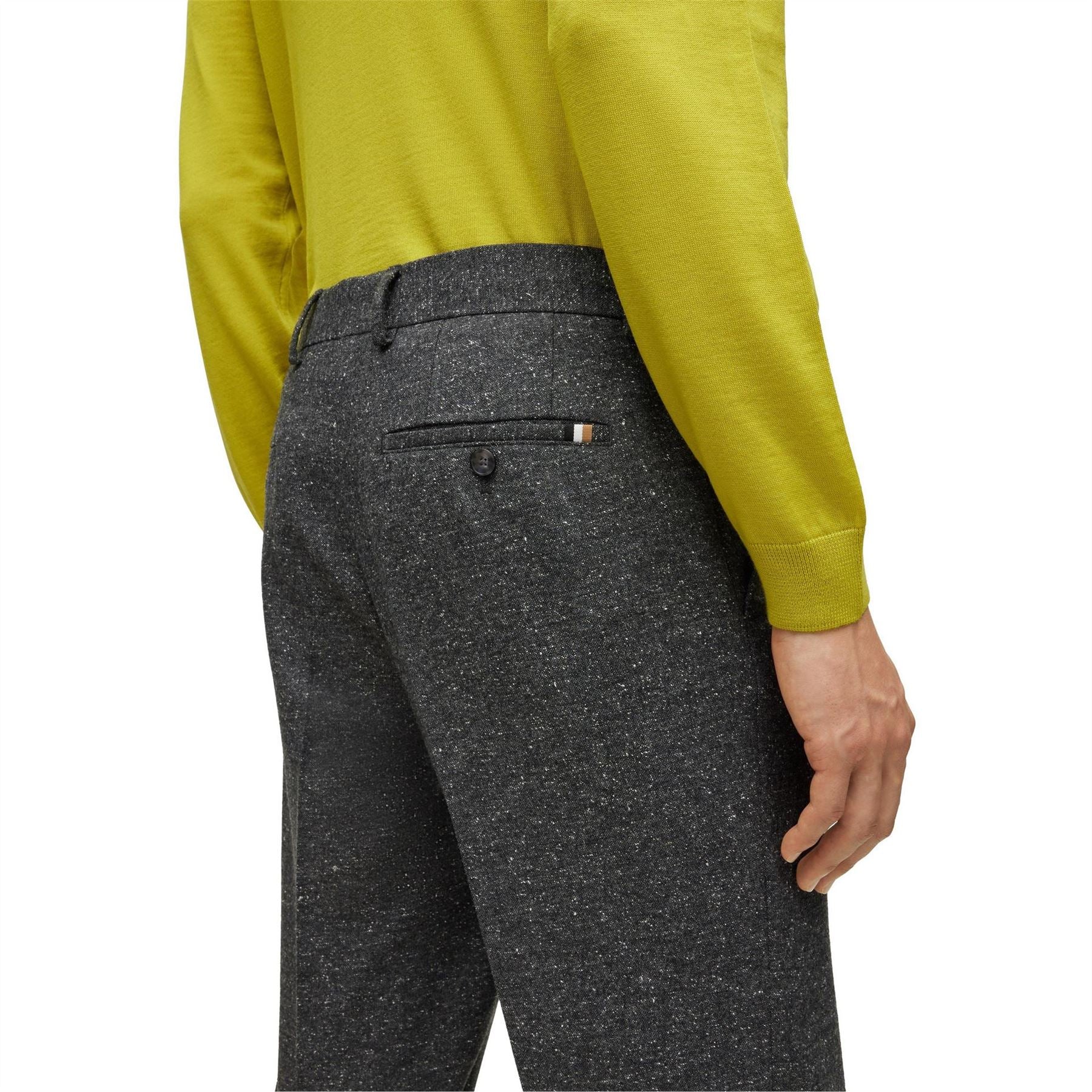 Boss H Genius Textured Slim Trousers