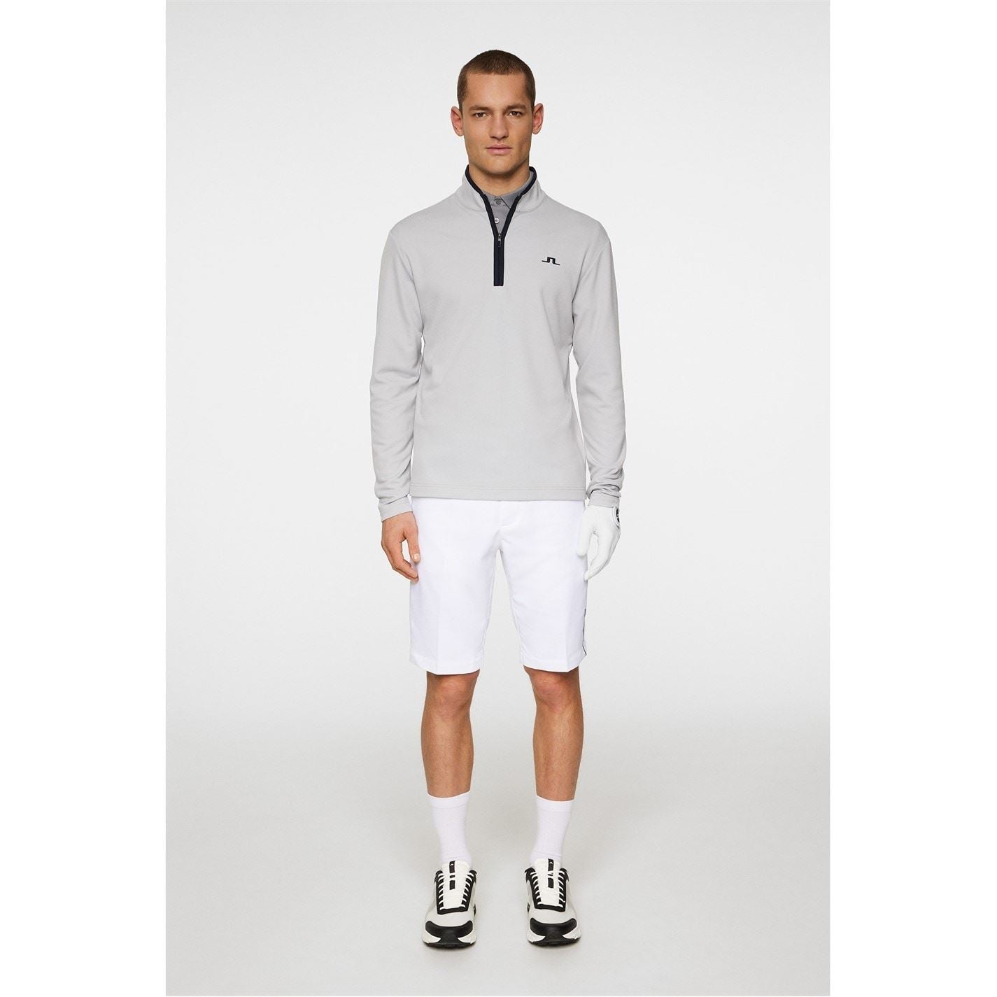 J Lindeberg Golf Half-Zip Regular Fit Long Sleeve Sweatshirt