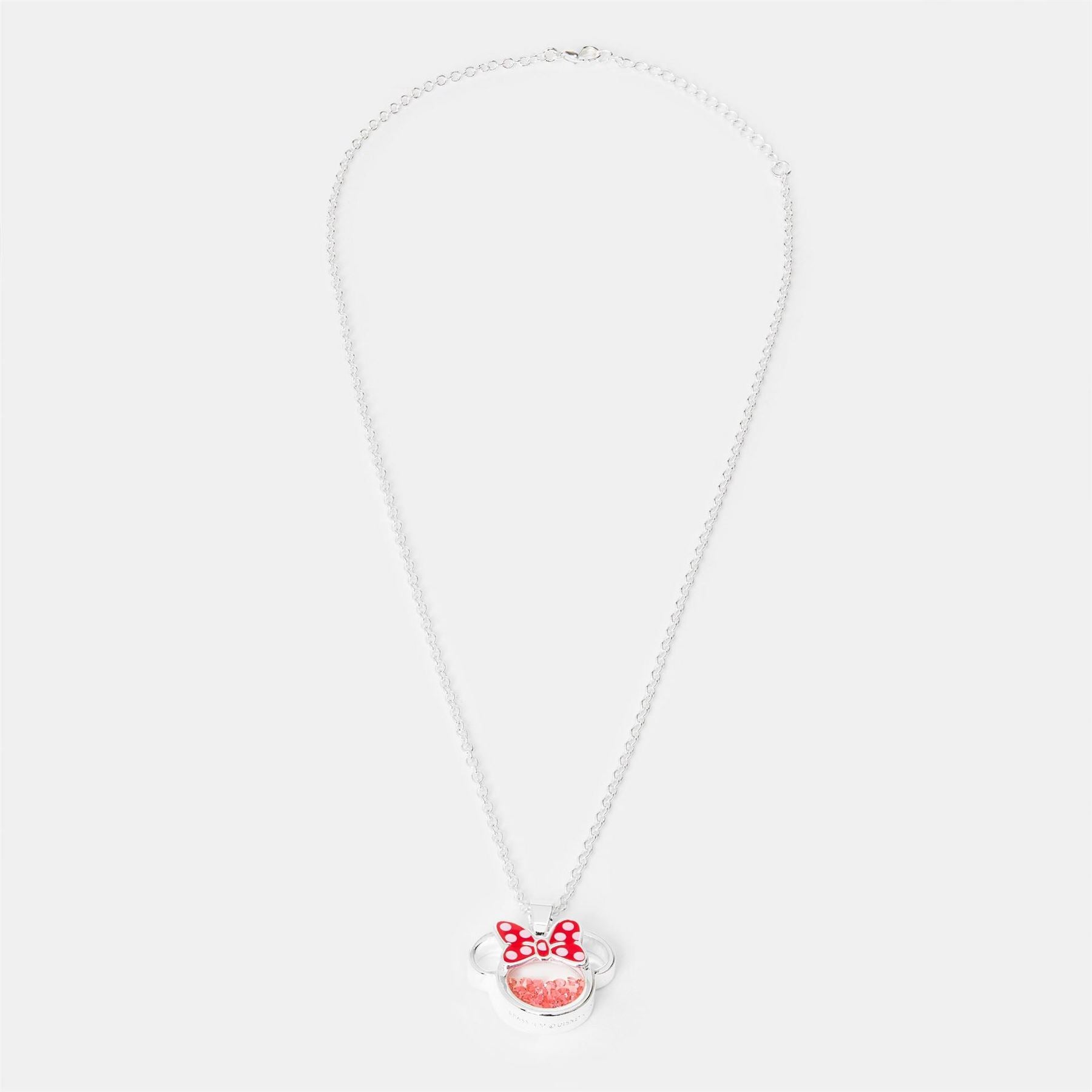 Minnie Mouse Mini Pendant Necklace
