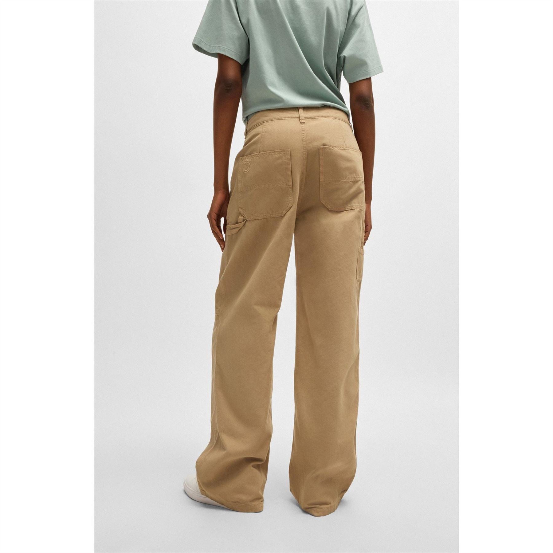 Hugo Hacarpe Straight Leg Cargo Trousers