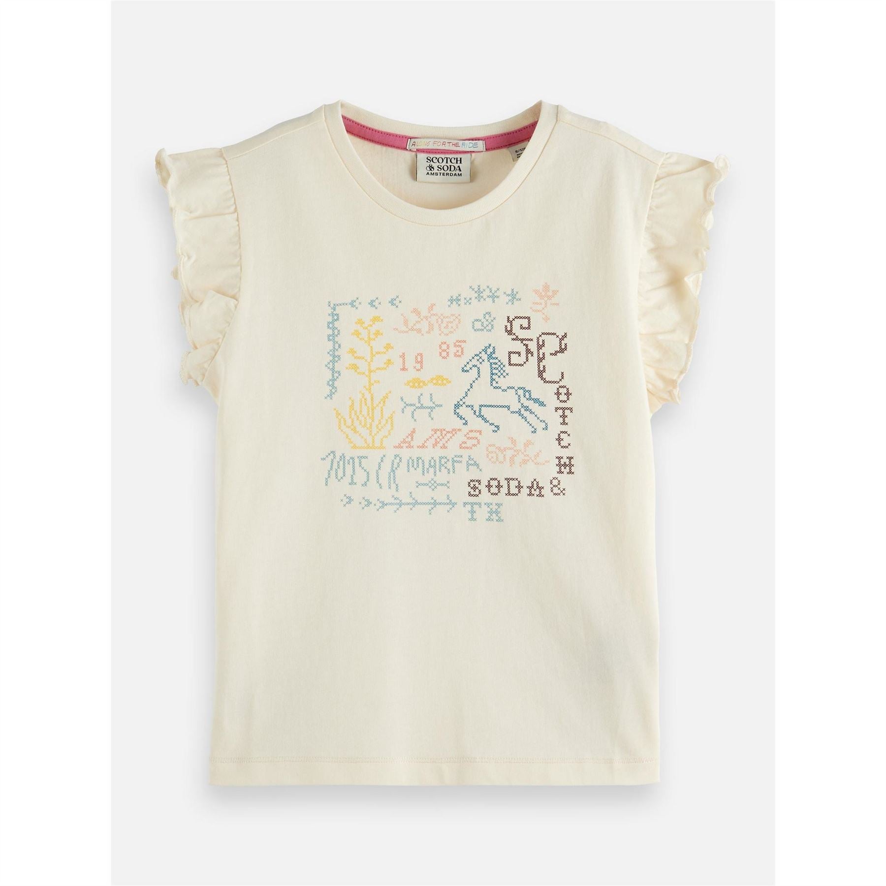 Scotch and Soda Oversized Fit T-Shirt