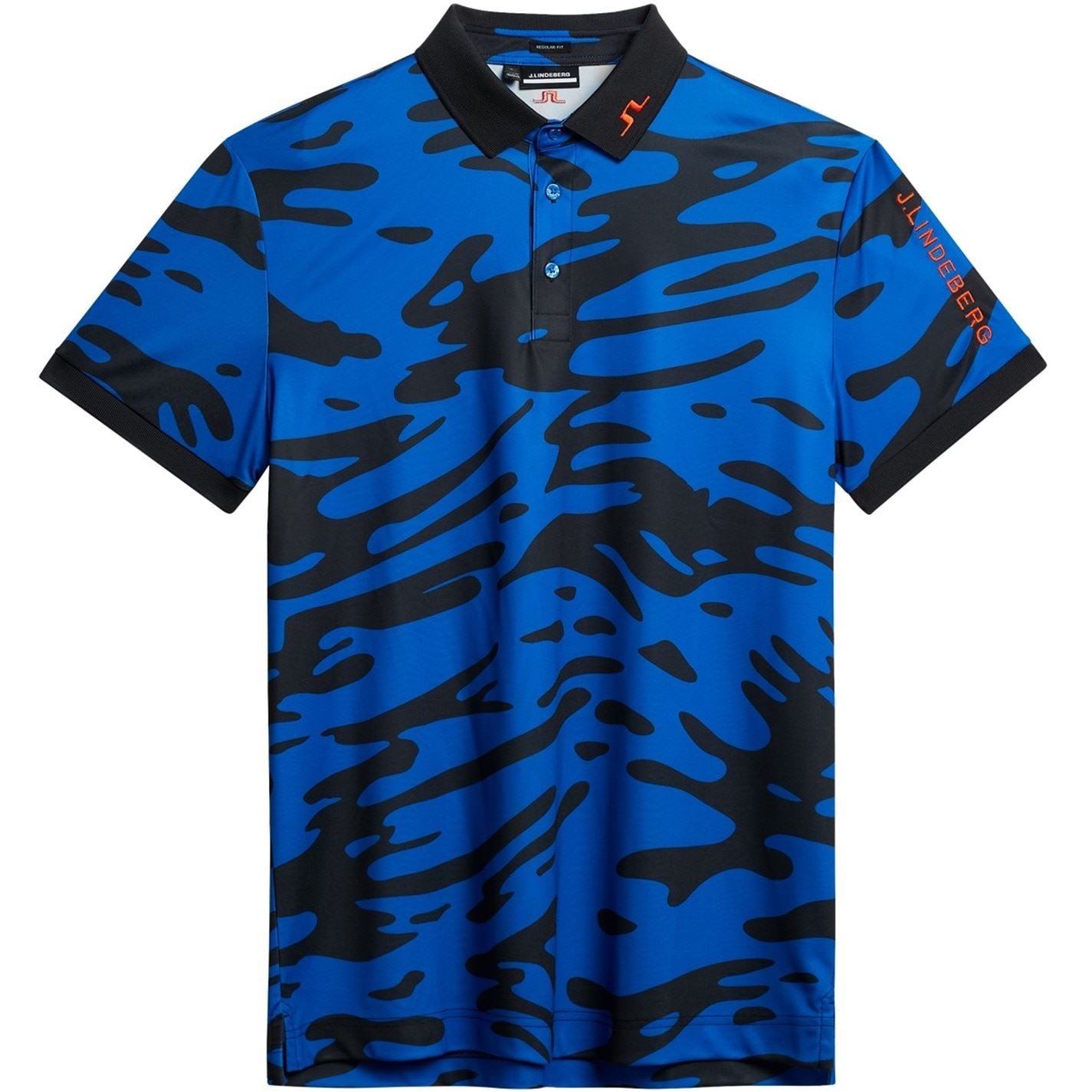 J Lindeberg Golf Short Sleeve Performance Polo Shirt