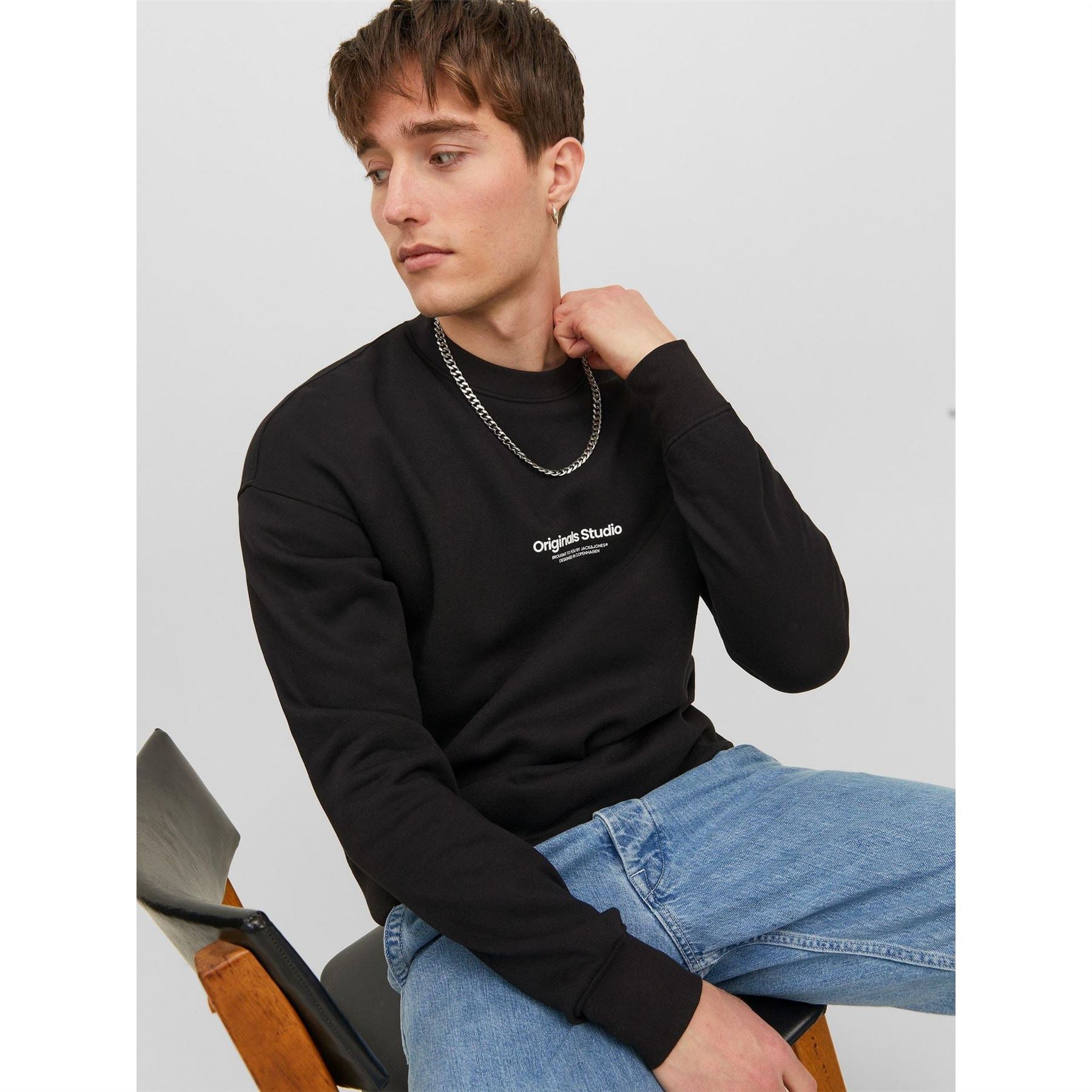 Jack and Jones Jorvester Crew Sweatshirt