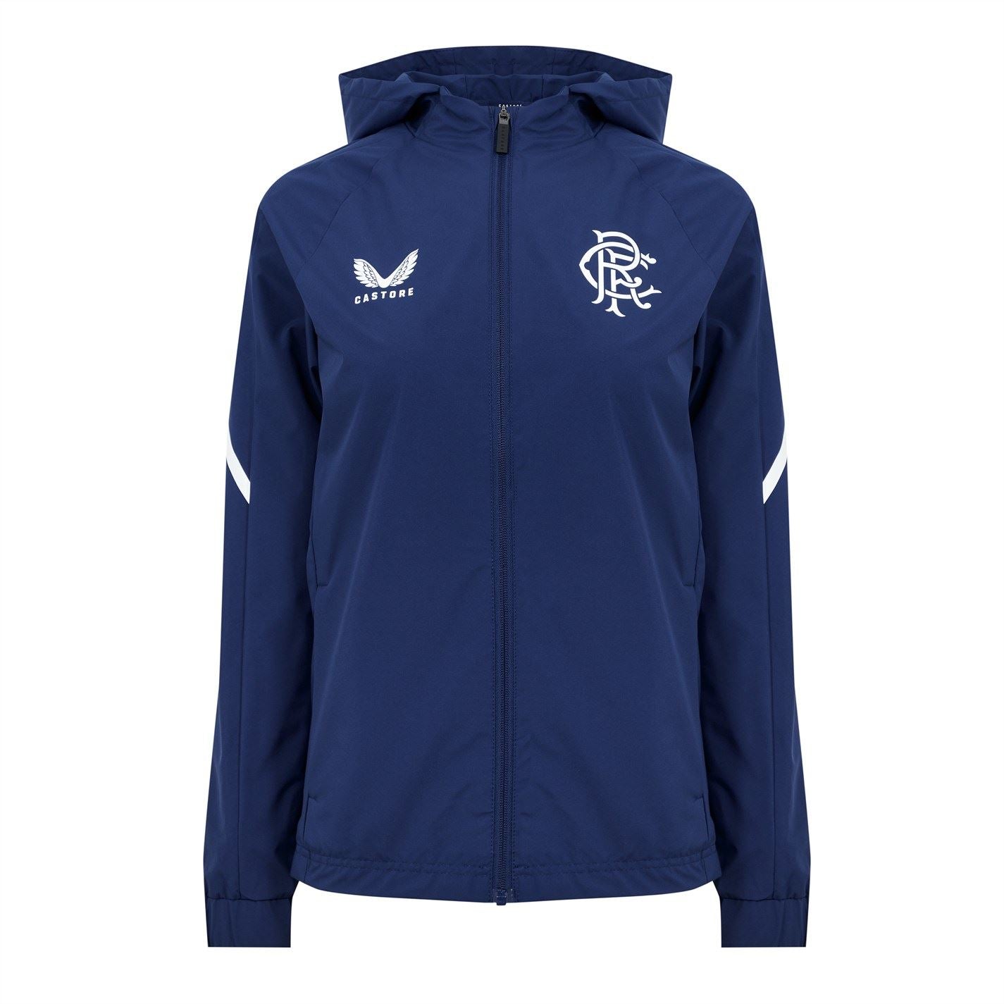 Castore Hooded Windbreaker Long Jacket