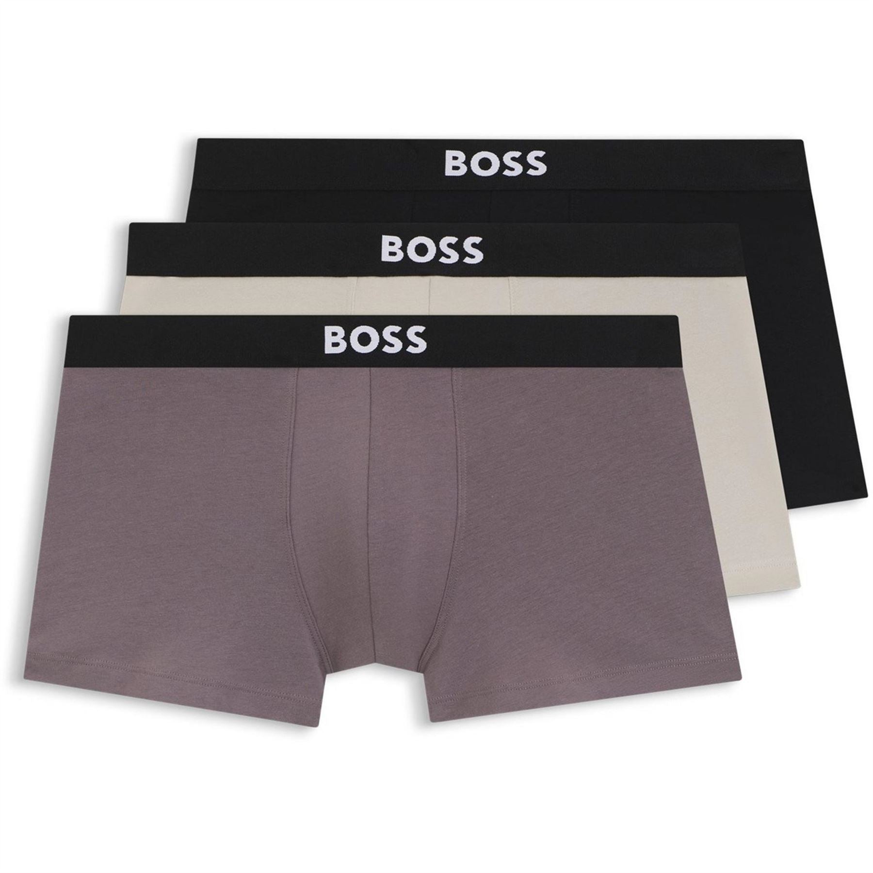 Boss BOSS 3 Pack Boxers with Logo Waistband