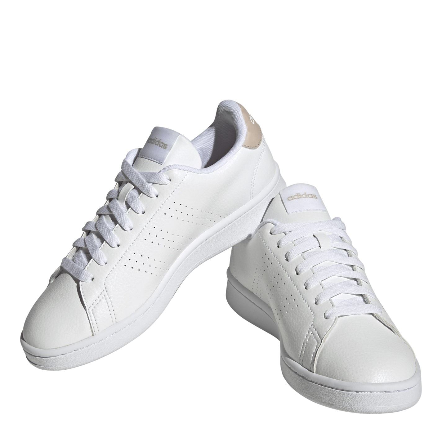 adidas Advantage Lace Up Low Top Sneakers