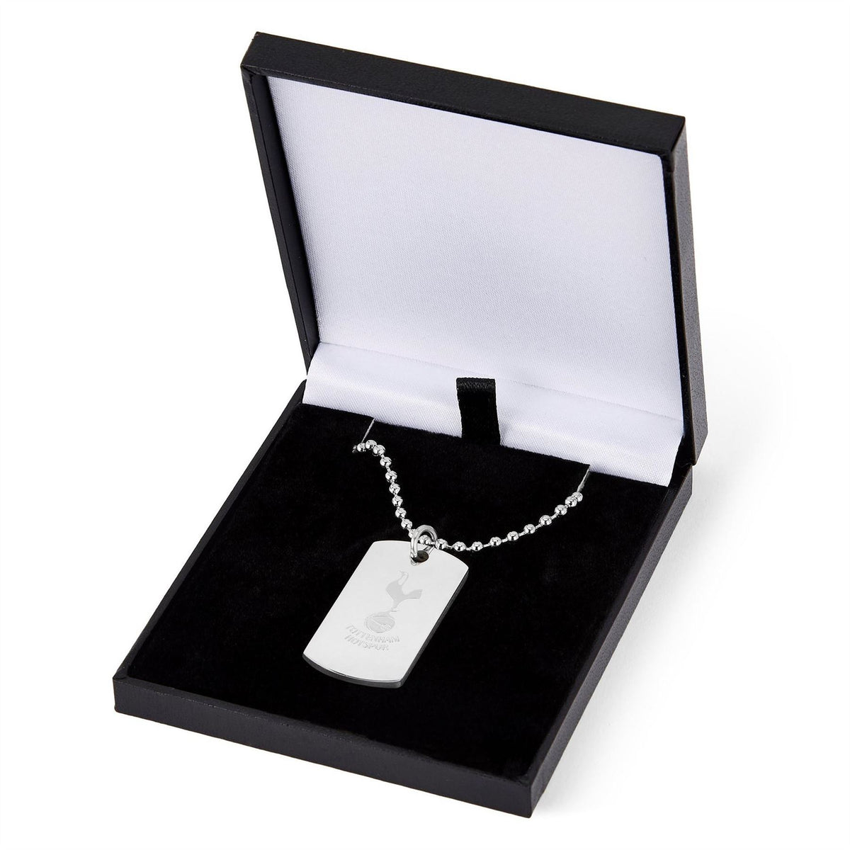 Team Officially Licensed Stainless Steel Dog Tag And Ball Chain