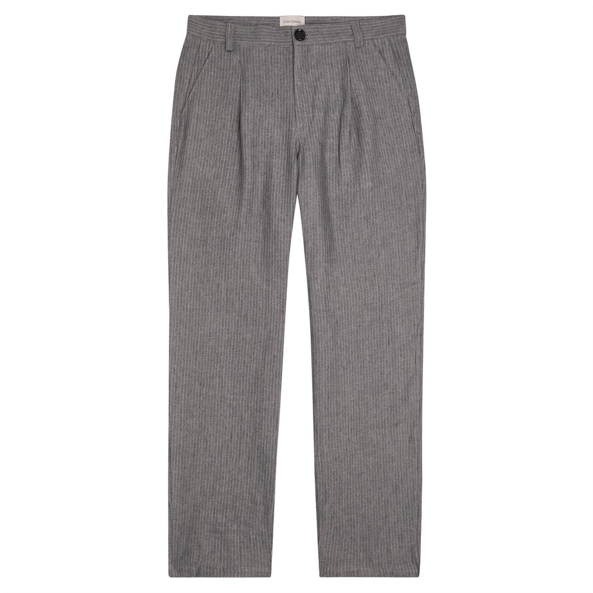 Oliver Spencer Suit Pant Pin Gry