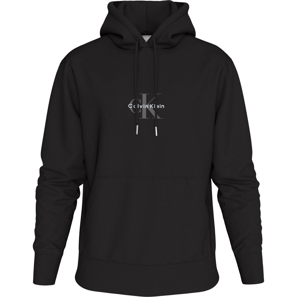 Calvin Klein Jeans Monogram Hooded Neck Long Sleeve Sweatshirt