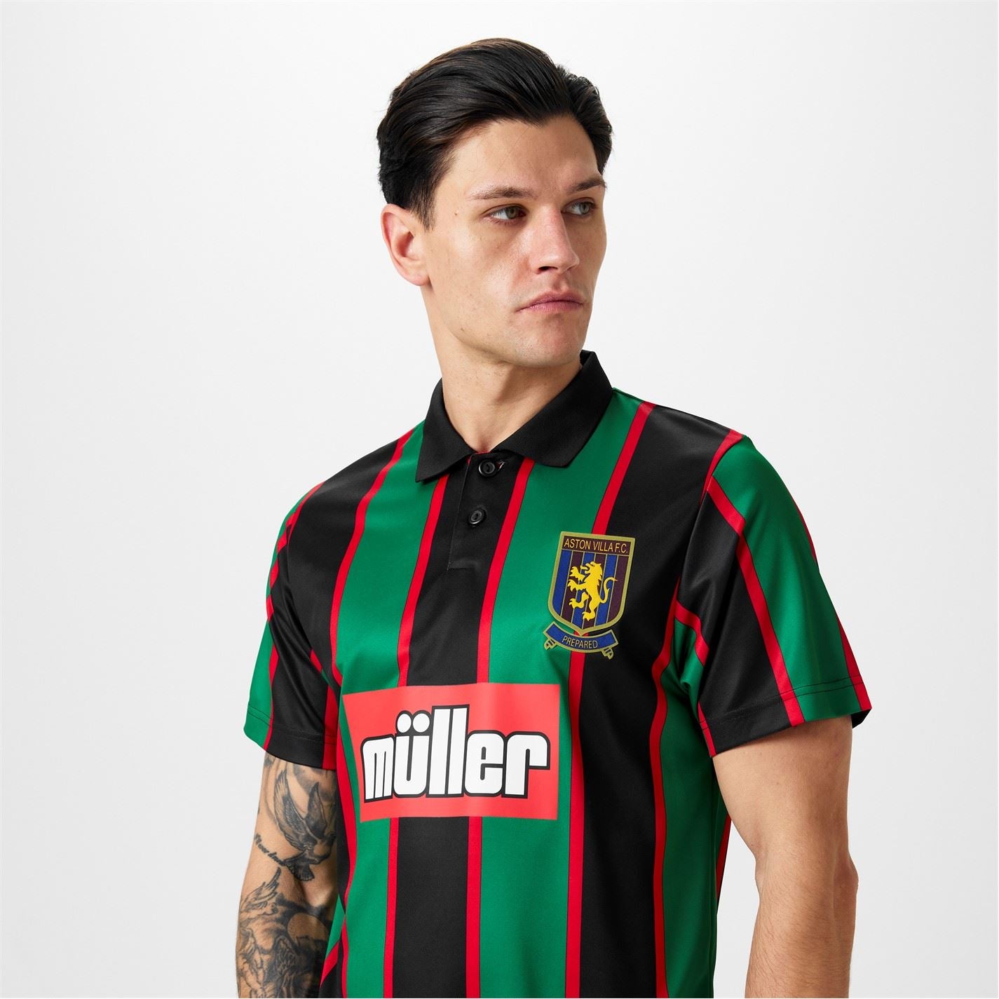 Score Draw Aston Villa Retro Away Shirt 94 Adults