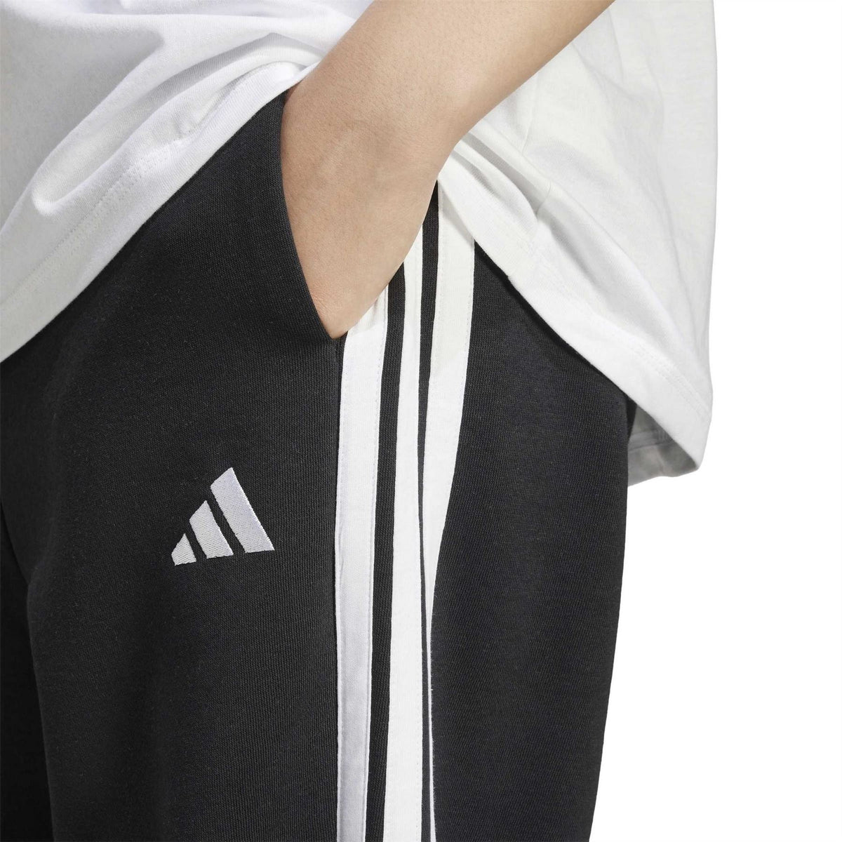 adidas Womens Essentials 3 Stripes Pants Slim