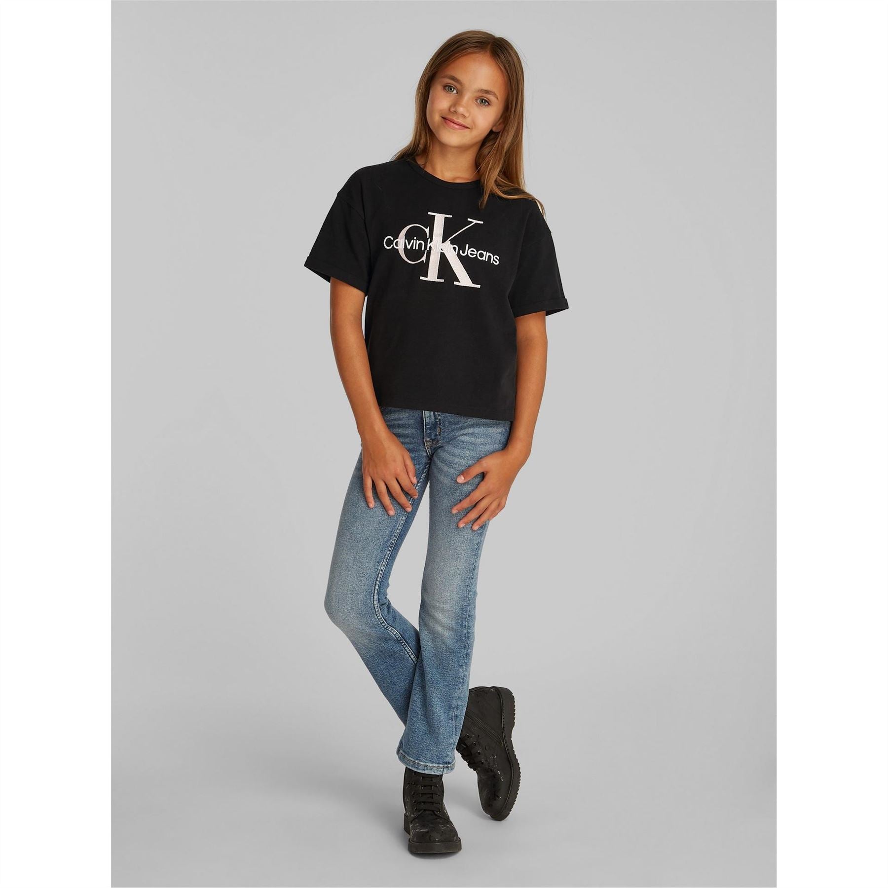 Calvin Klein Jeans Regular Fit Crew Neck Short Sleeve T-Shirt
