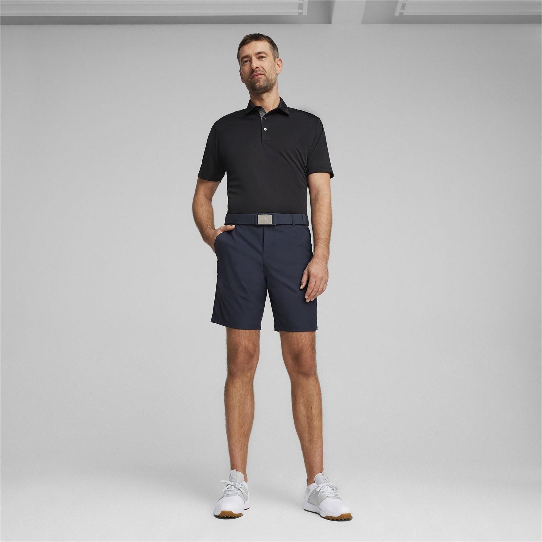 Puma Mens Pure Solid Polo Shirt