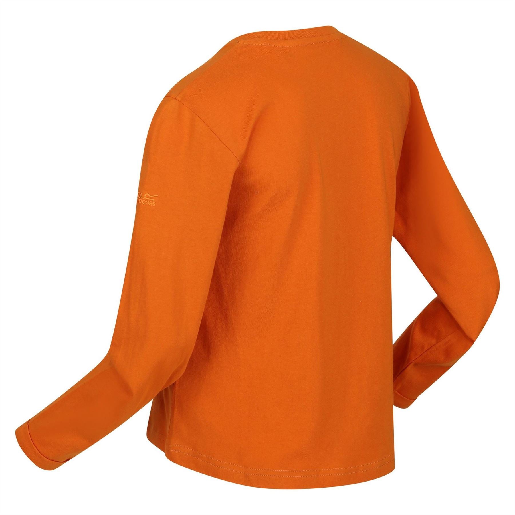 Regatta Lettering Graphic Crew Neck Long Sleeve Jersey T-Shirt