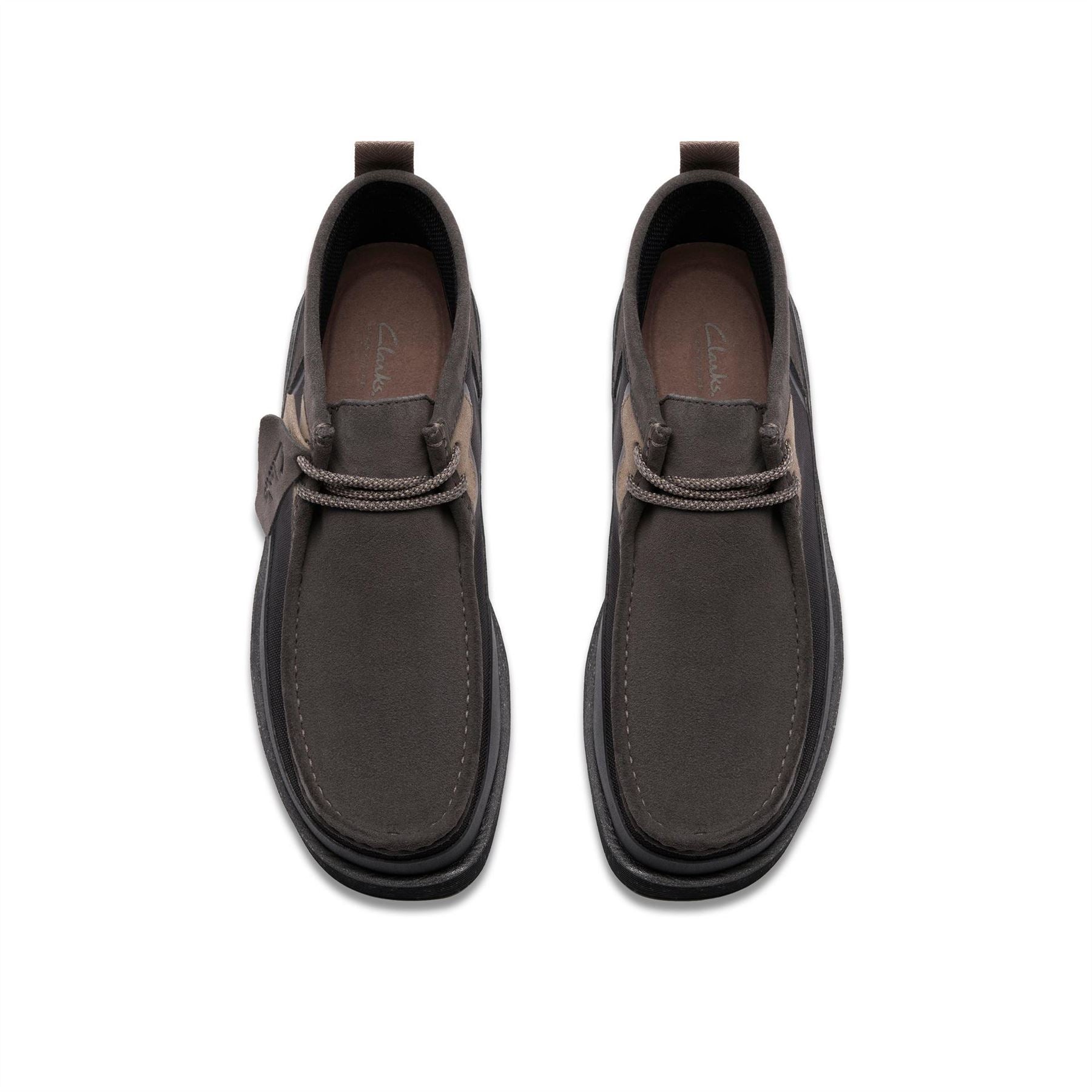 Clarks Wallabee Chukka Boots with Lace-Up Closure