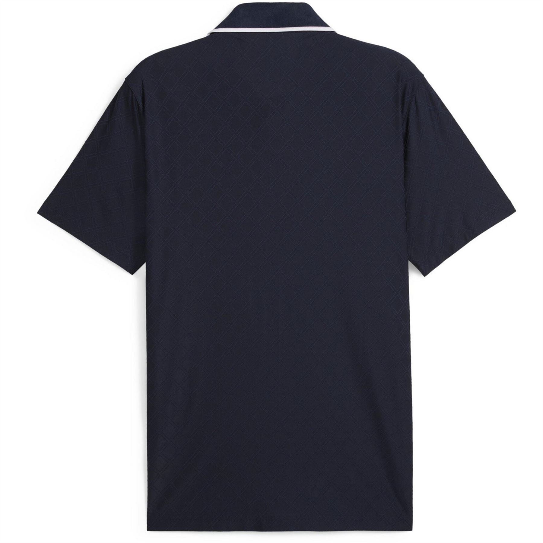 Puma Mens X Ap Tipped Jacquard Polo Shirt
