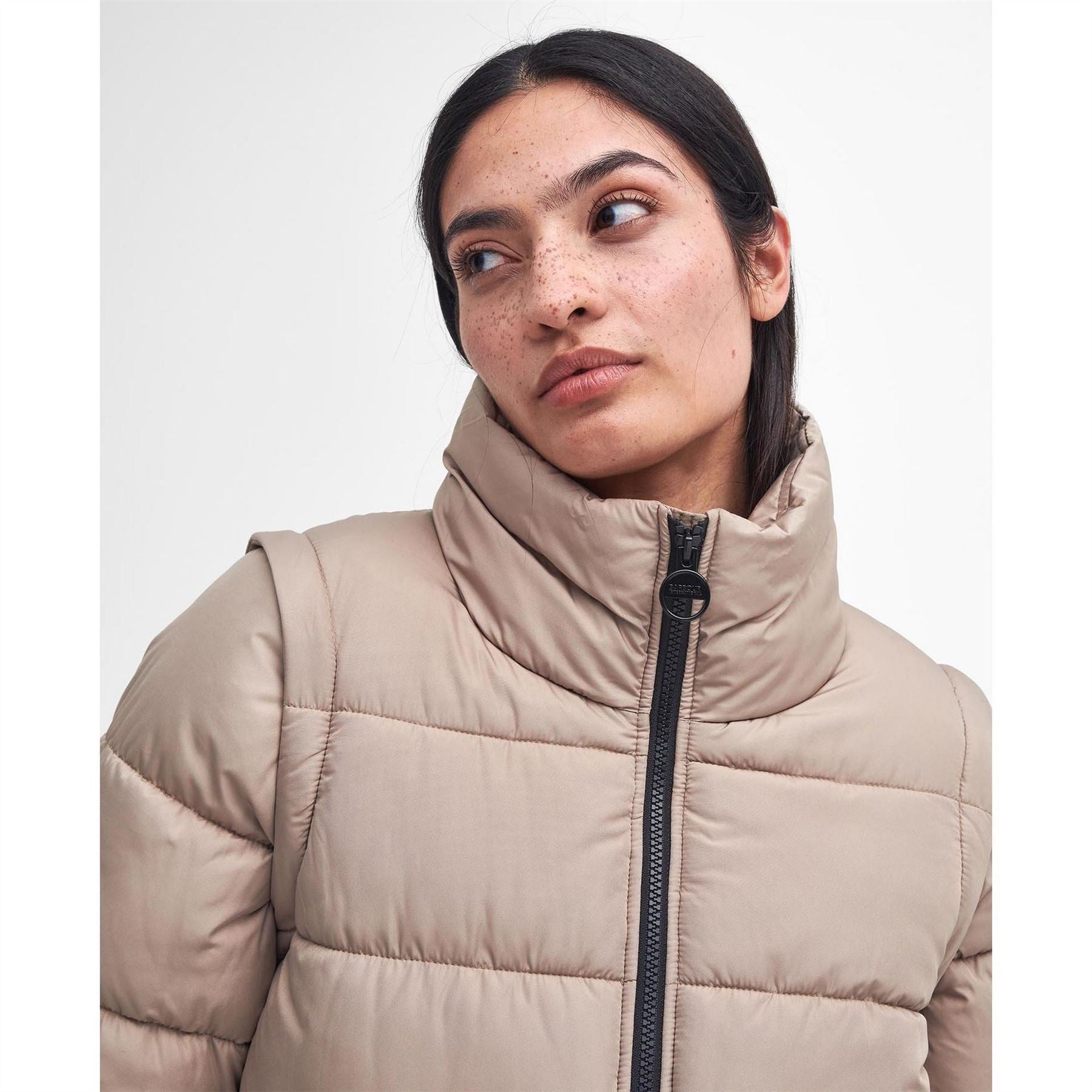 Barbour International Convertible Puffer Jacket