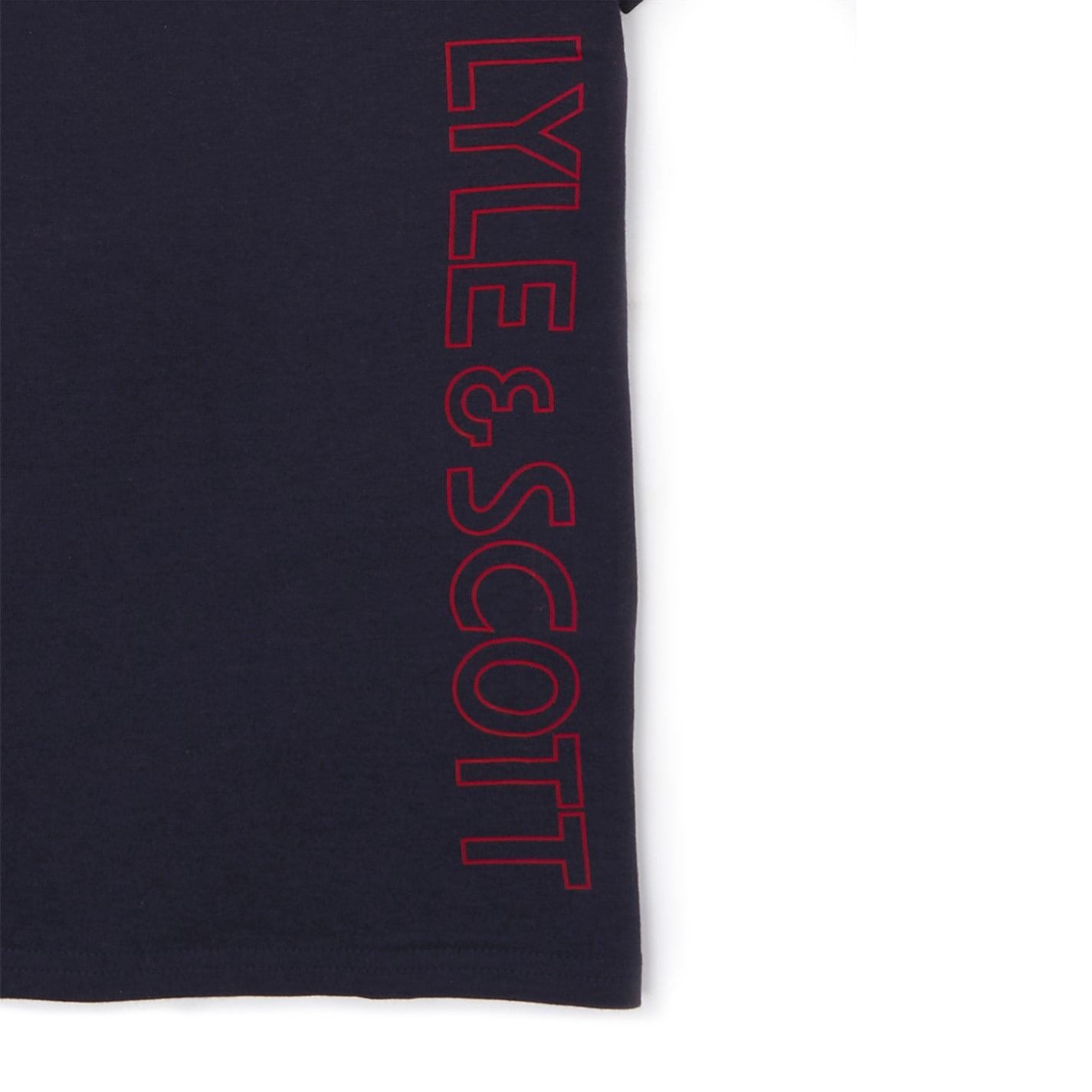 Lyle and Scott Pyjama Short Sleeve Top
