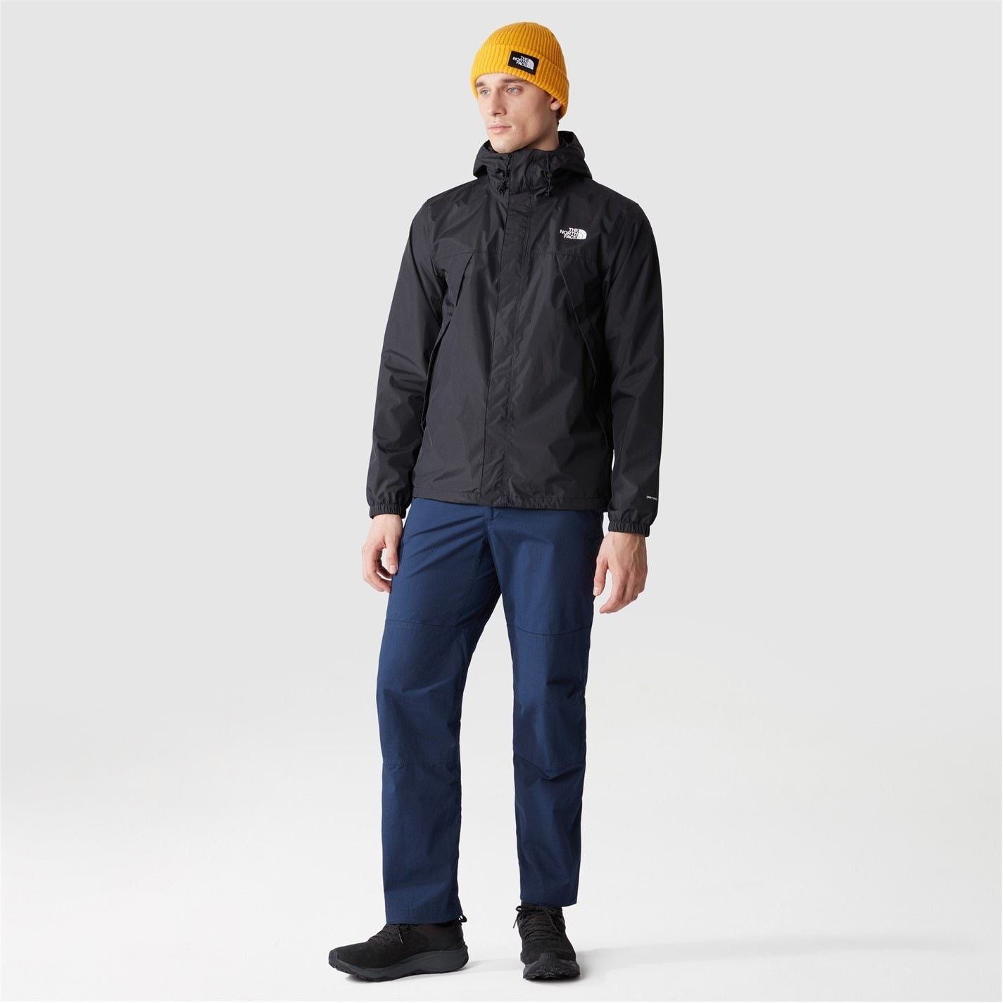 The North Face Antora Solid Patterned Hooded Rain Jacket