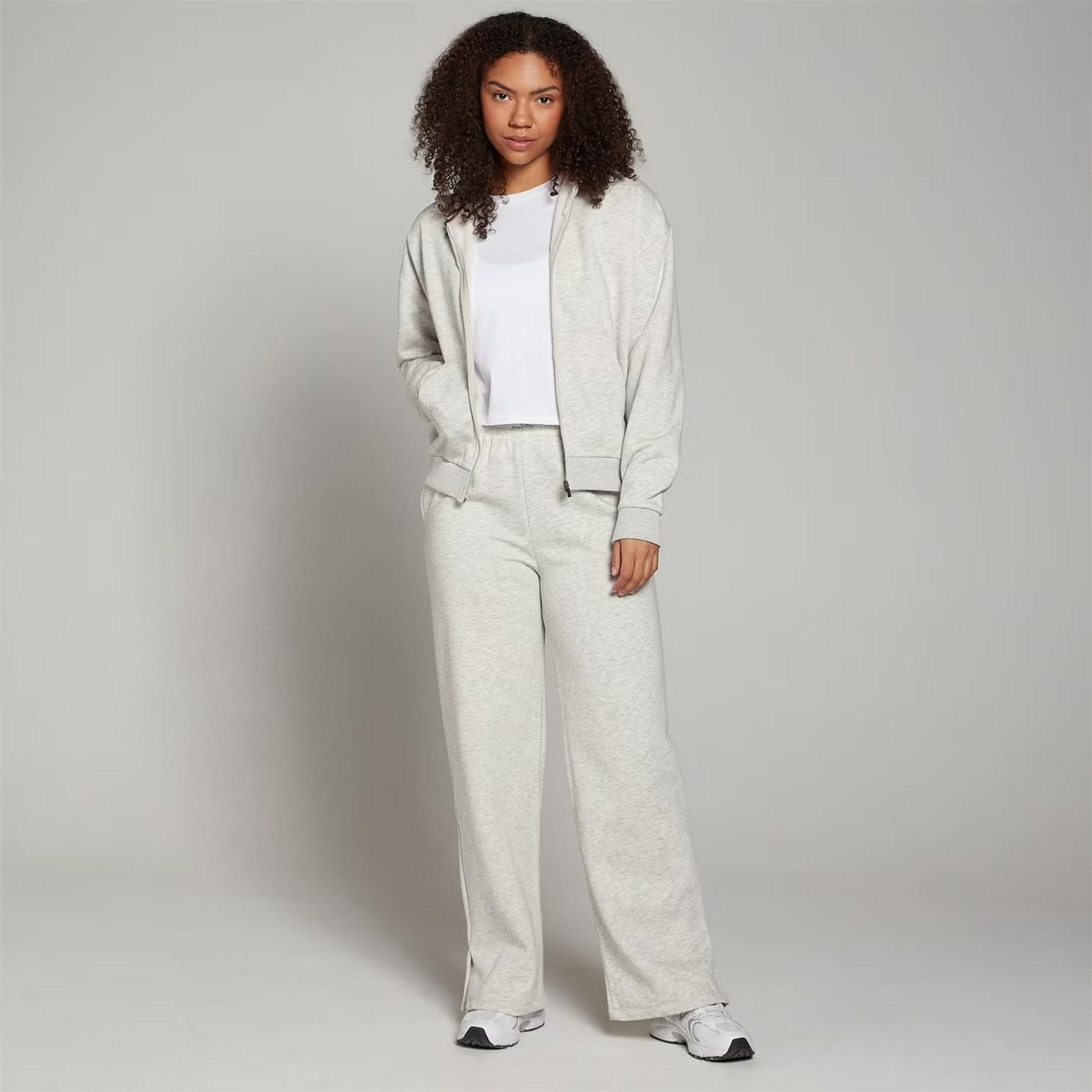 MyProtein Solid Patterned Hooded Neck Sweat Jacket