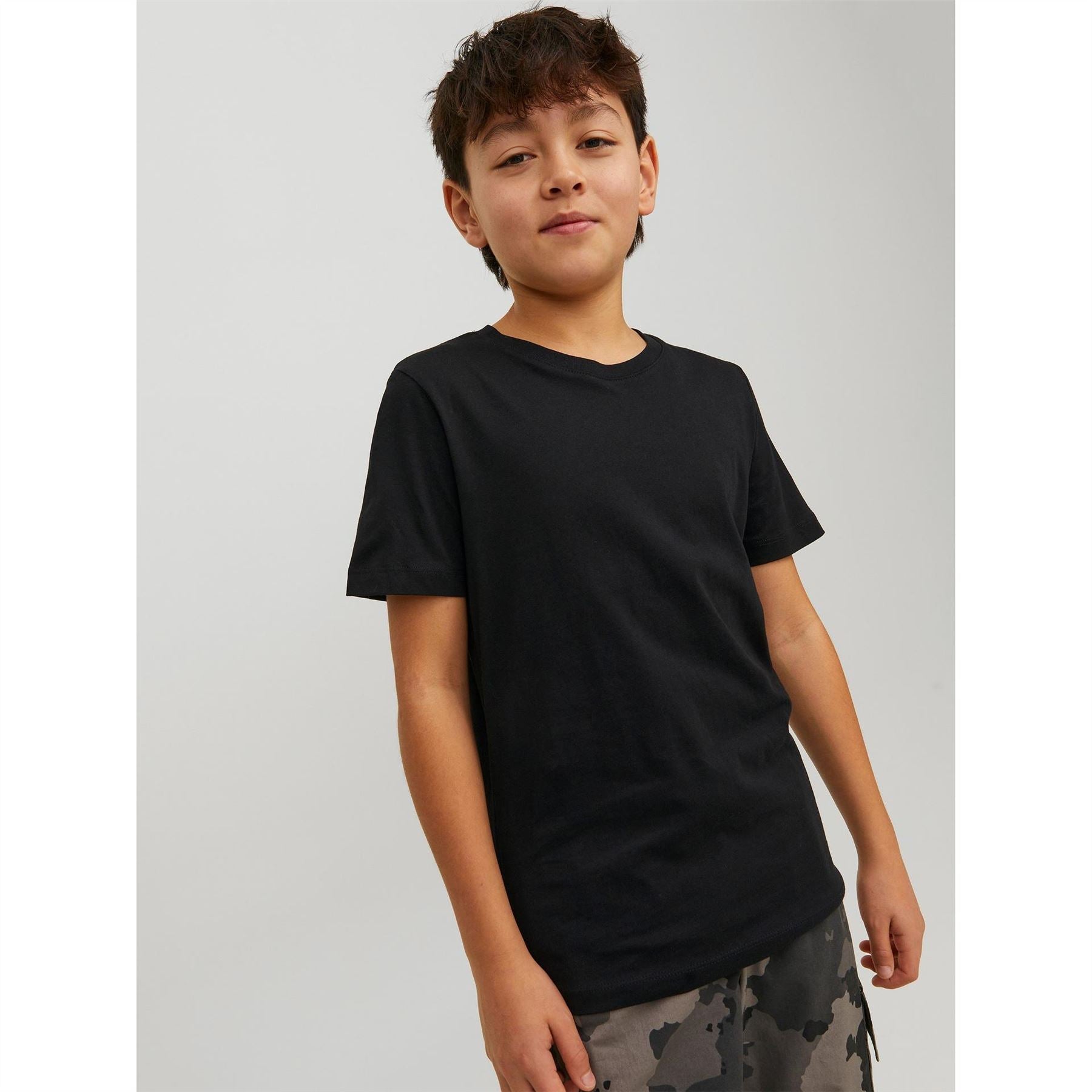 Jack and Jones Organic Regular Fit Crew Neck T-Shirt