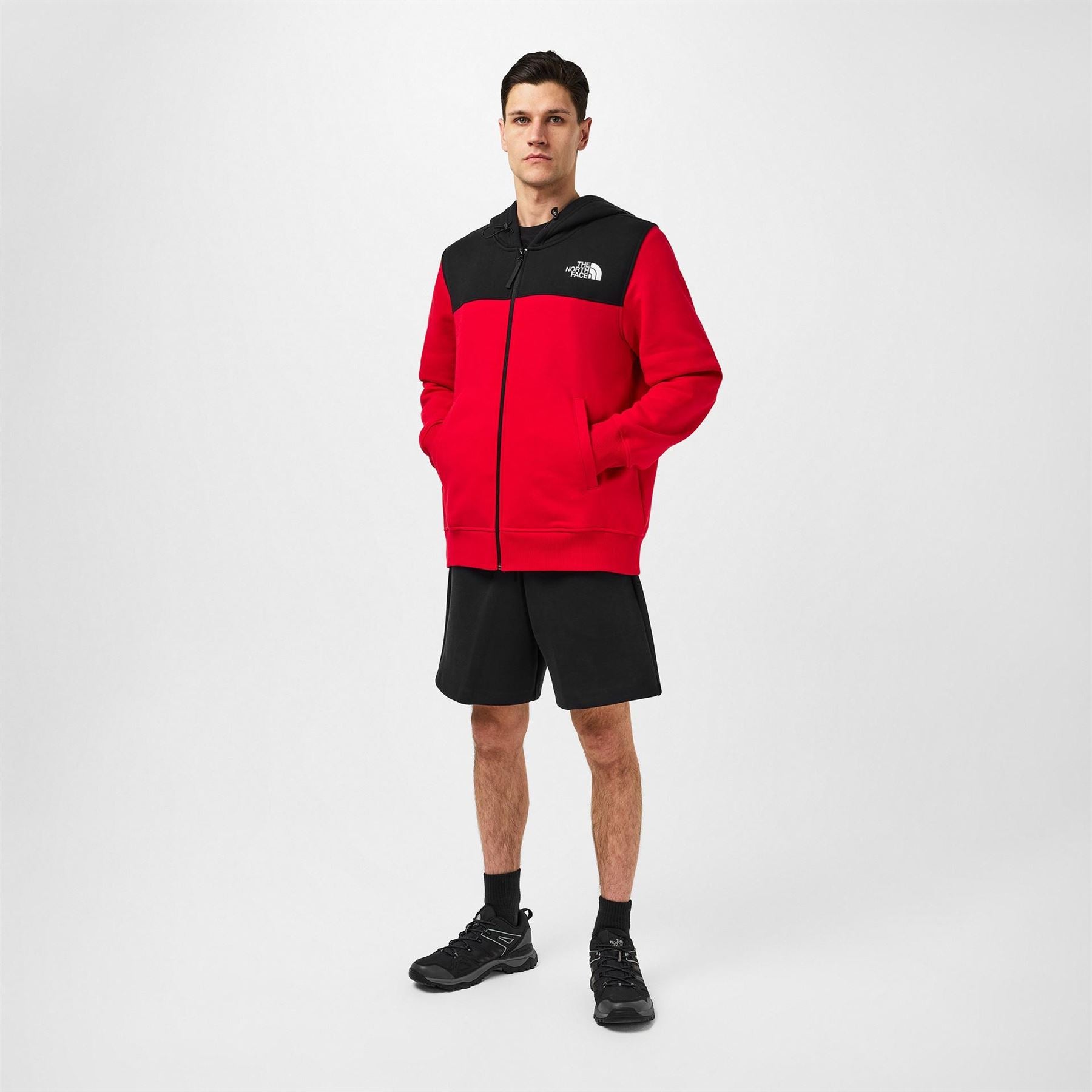 The North Face Icon Hooded Ribbed Cuff Sweat Jacket