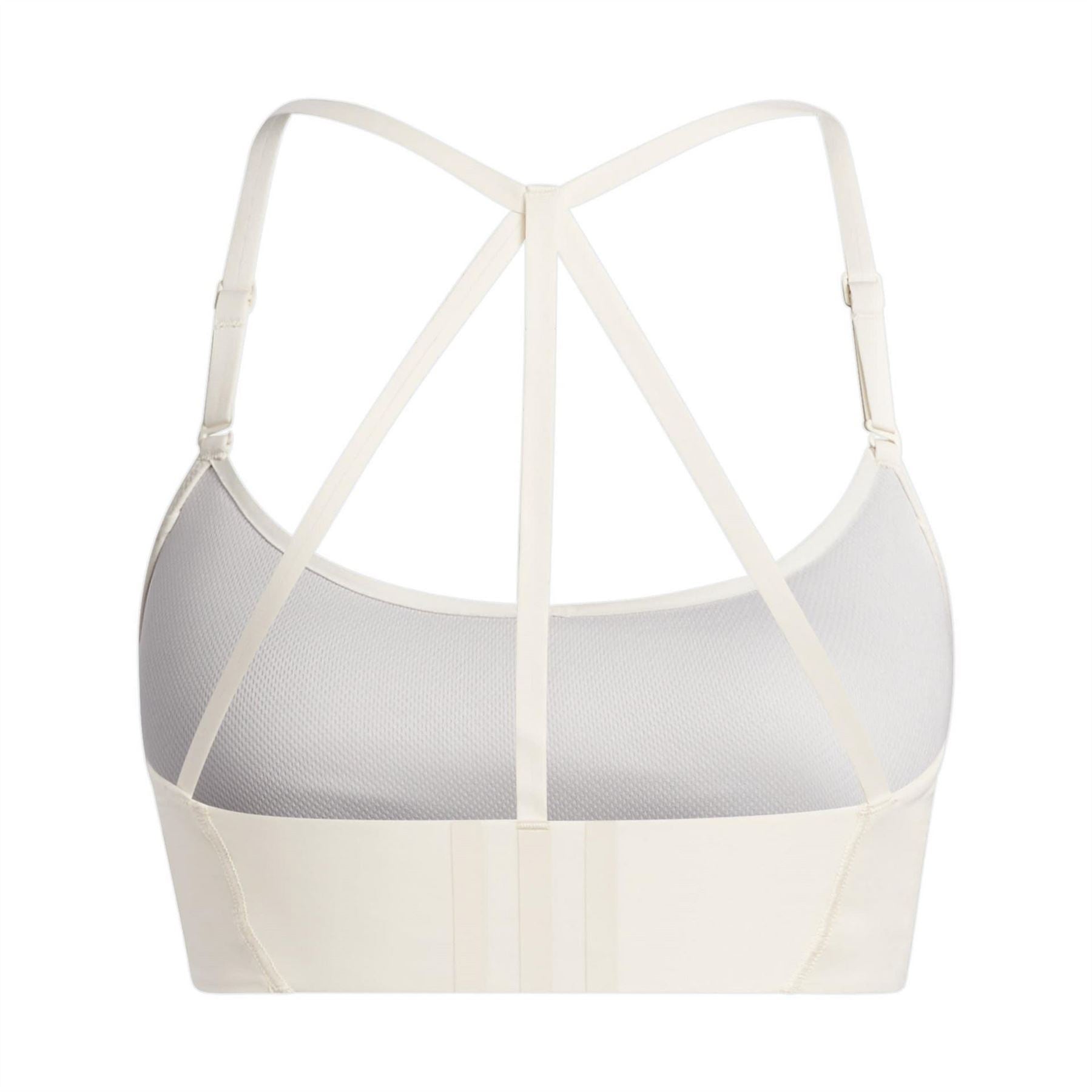 adidas Yoga 3s Cropped Scoop Neck Slim Fit Bra