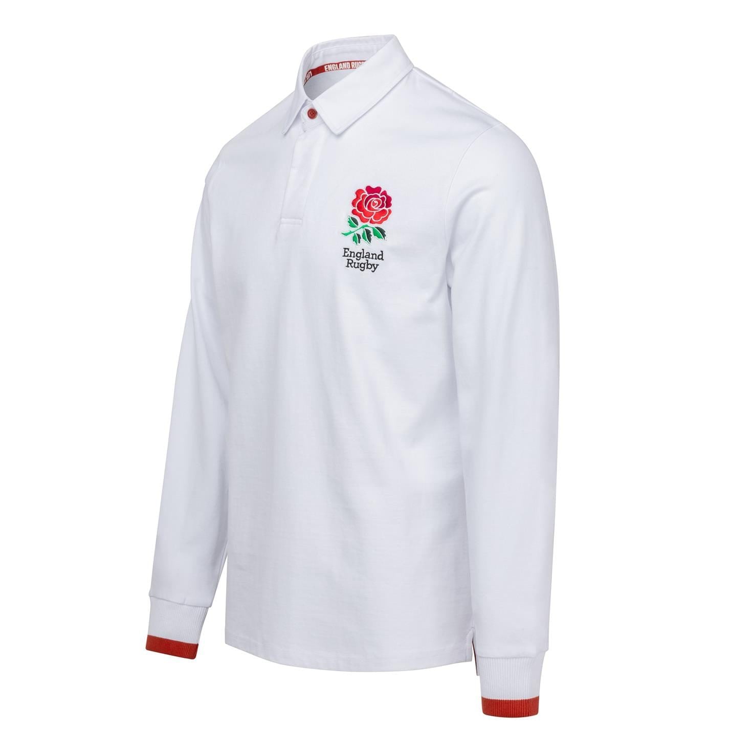 RFU Mens England Rugby Long Sleeve Shirt