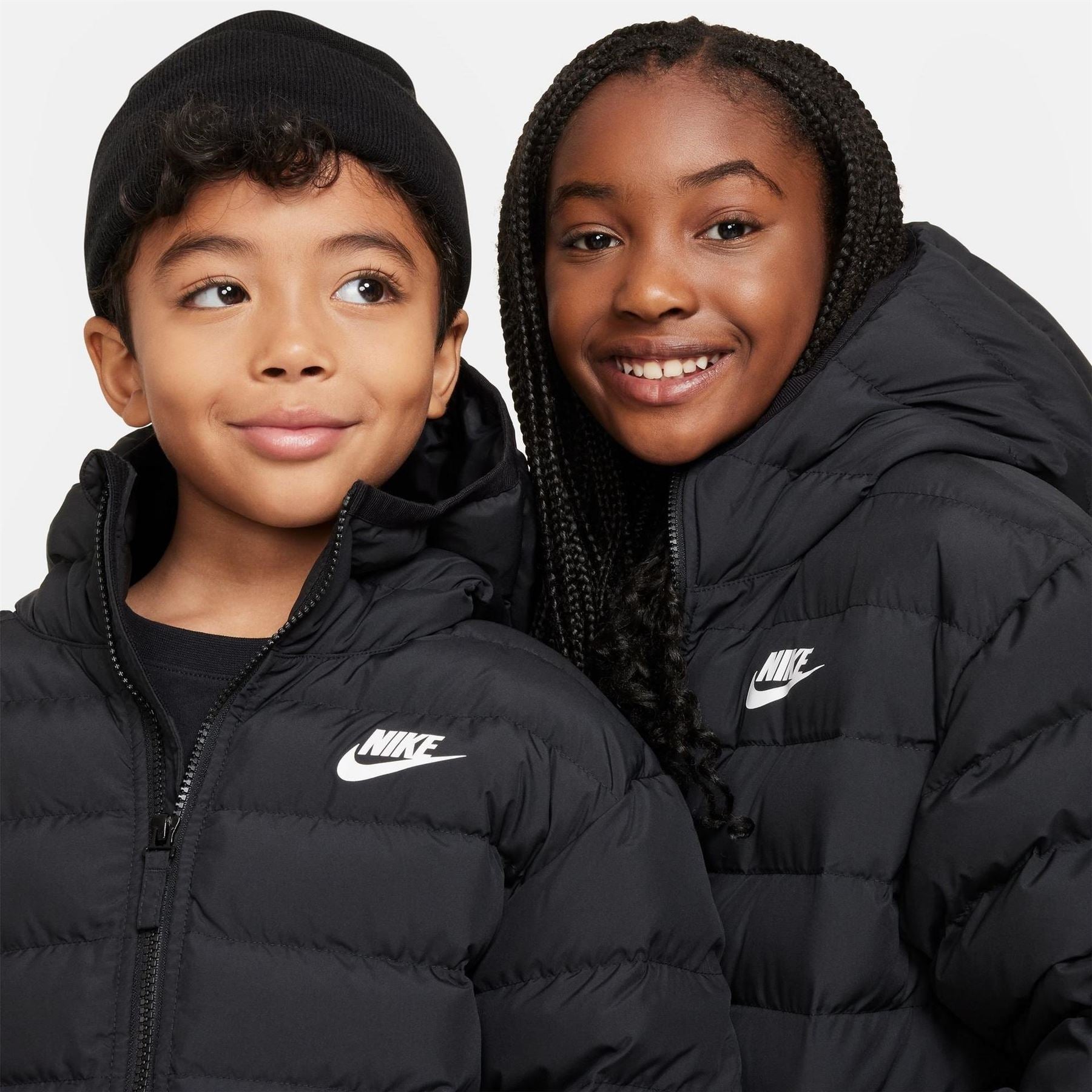 Nike Big Kids Lightweight Synthetic Fill Hooded Jacket