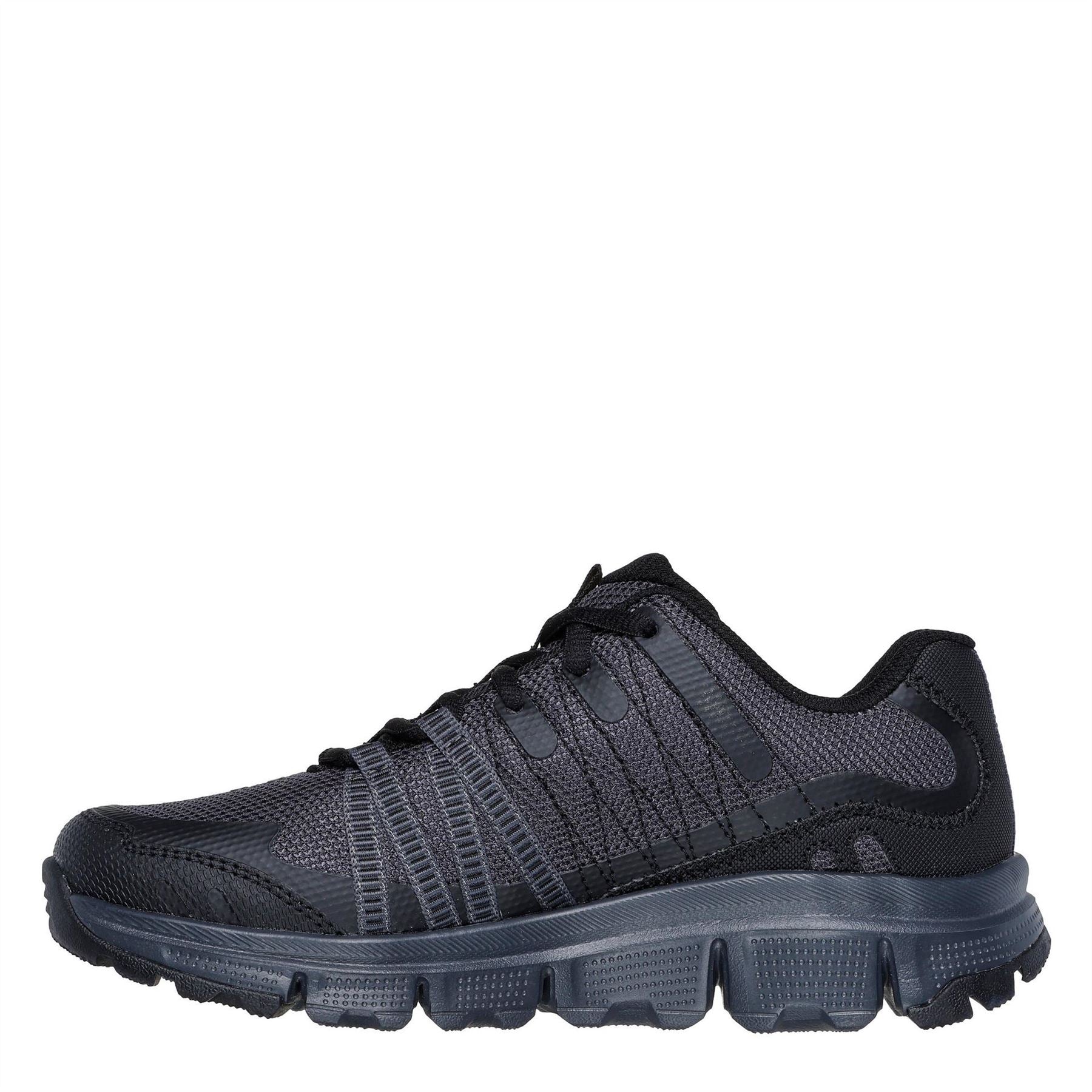 Skechers Womens Lace Up Sneaker W Hotmelt Over Slip On Trainers