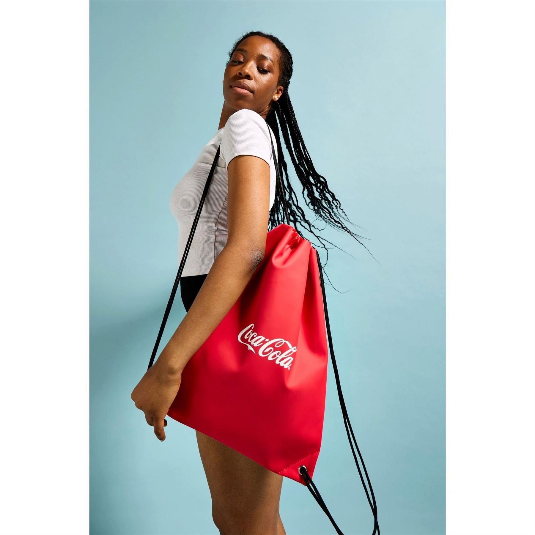 Coca Cola Cola Officially Licensed Lifestyle Gym Bag Unisex