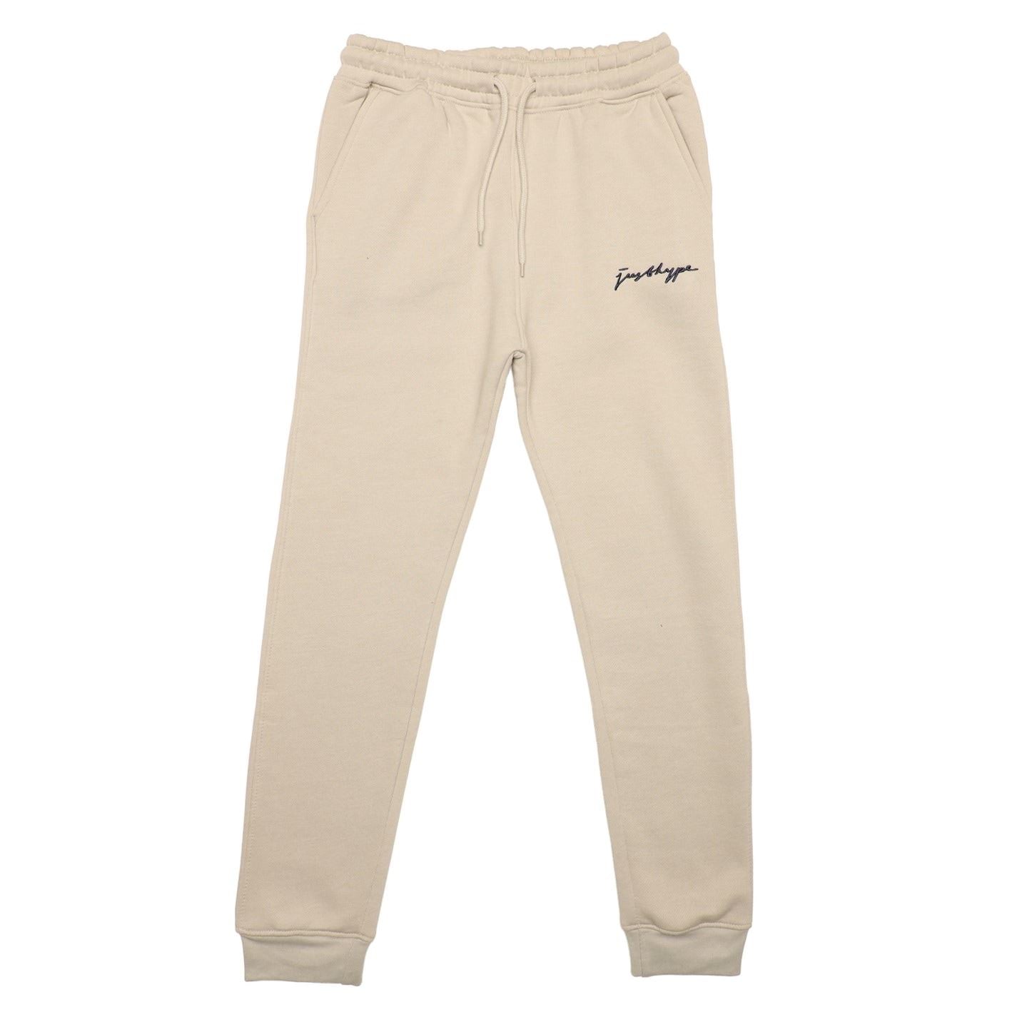 Hype Regular Fit Joggers with Ribbed Cuff