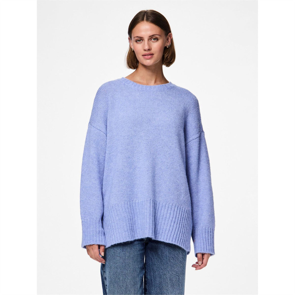 Pieces Oversize Fit Drop Shoulder Sweatshirt