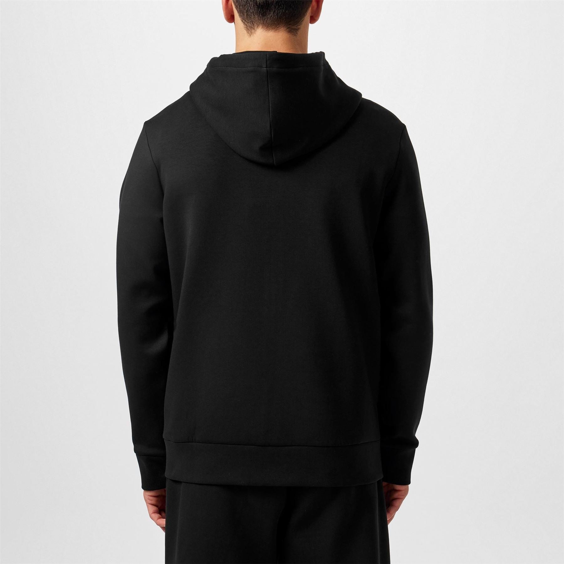 Boss BOSS GREEN Full Zip Hoodie with Adjustable Drawstring Hood   Streamlined Design