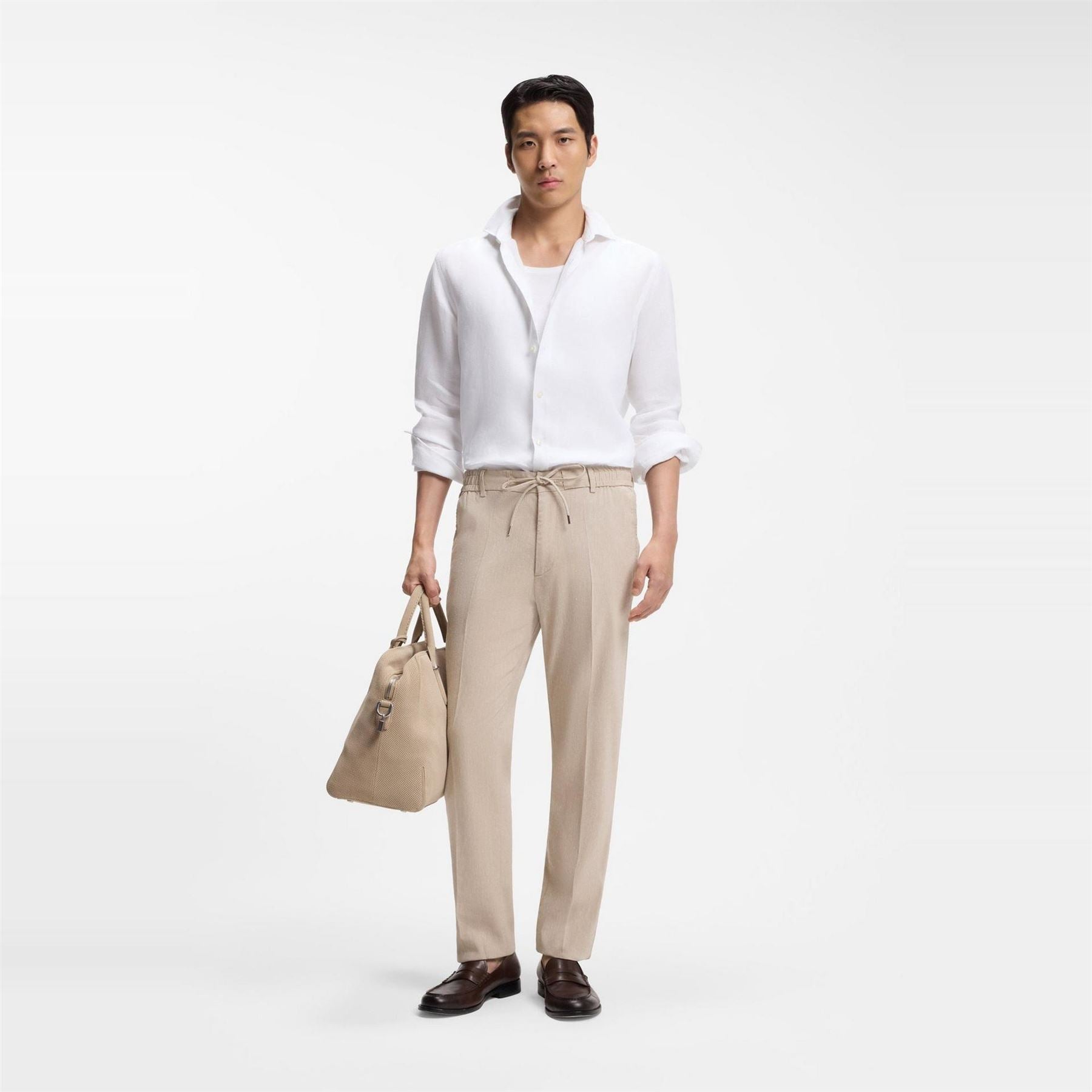 Boss Straight Leg Trousers